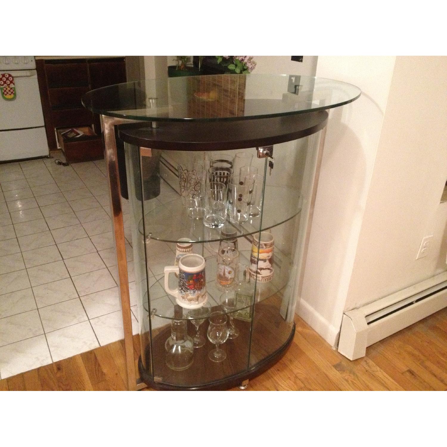 Glass Mini Bar AptDeco