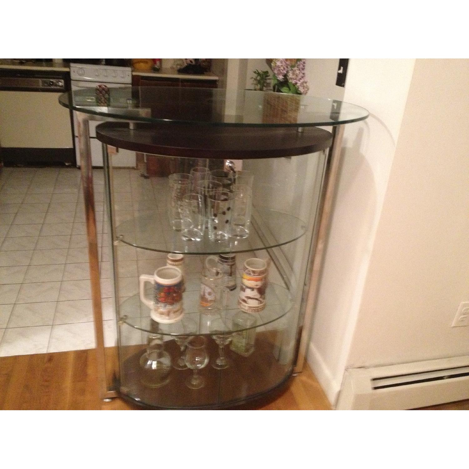 Glass Mini Bar AptDeco
