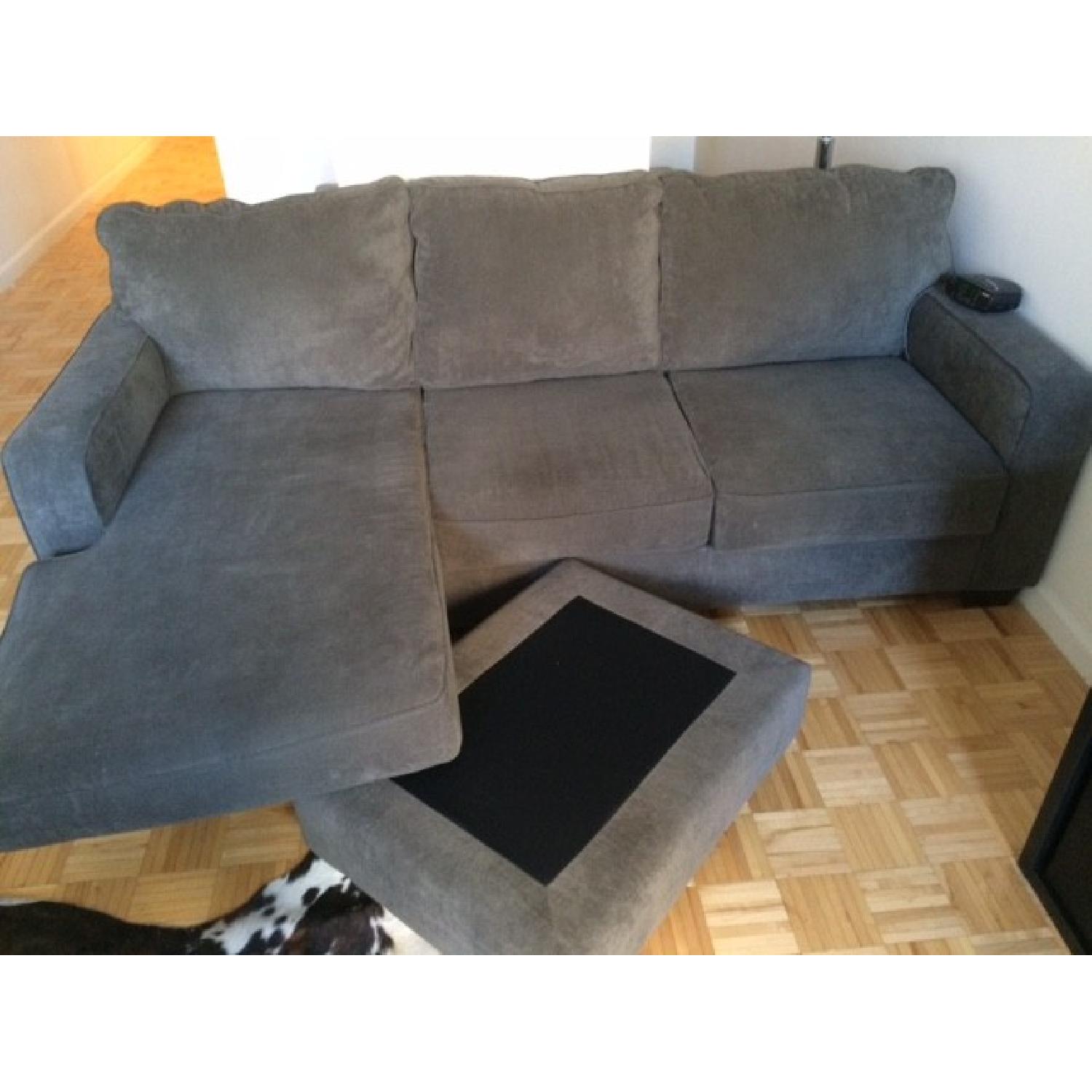 Jennifer Convertibles Sectional Couch - image-5