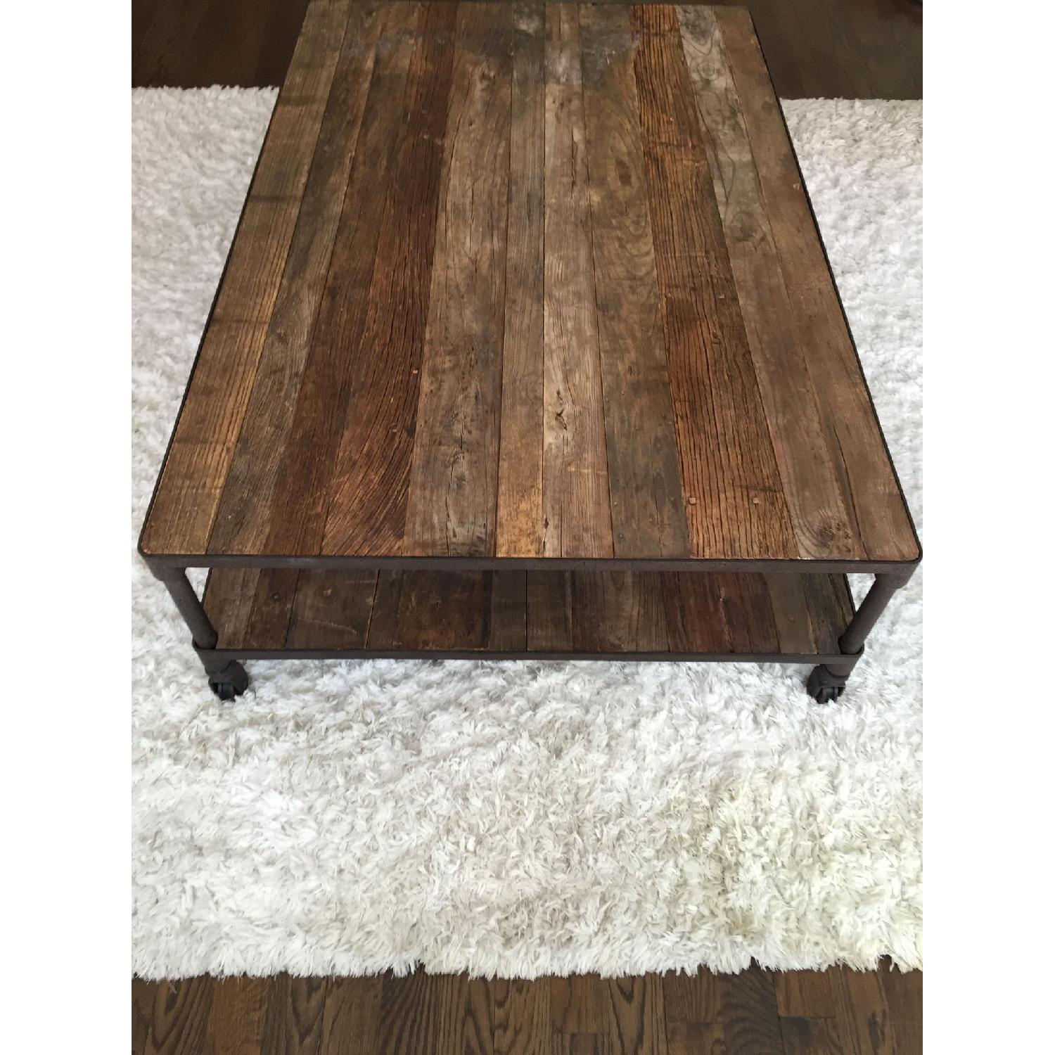 Restoration Hardware Dutch Industrial Coffee Table - image-4
