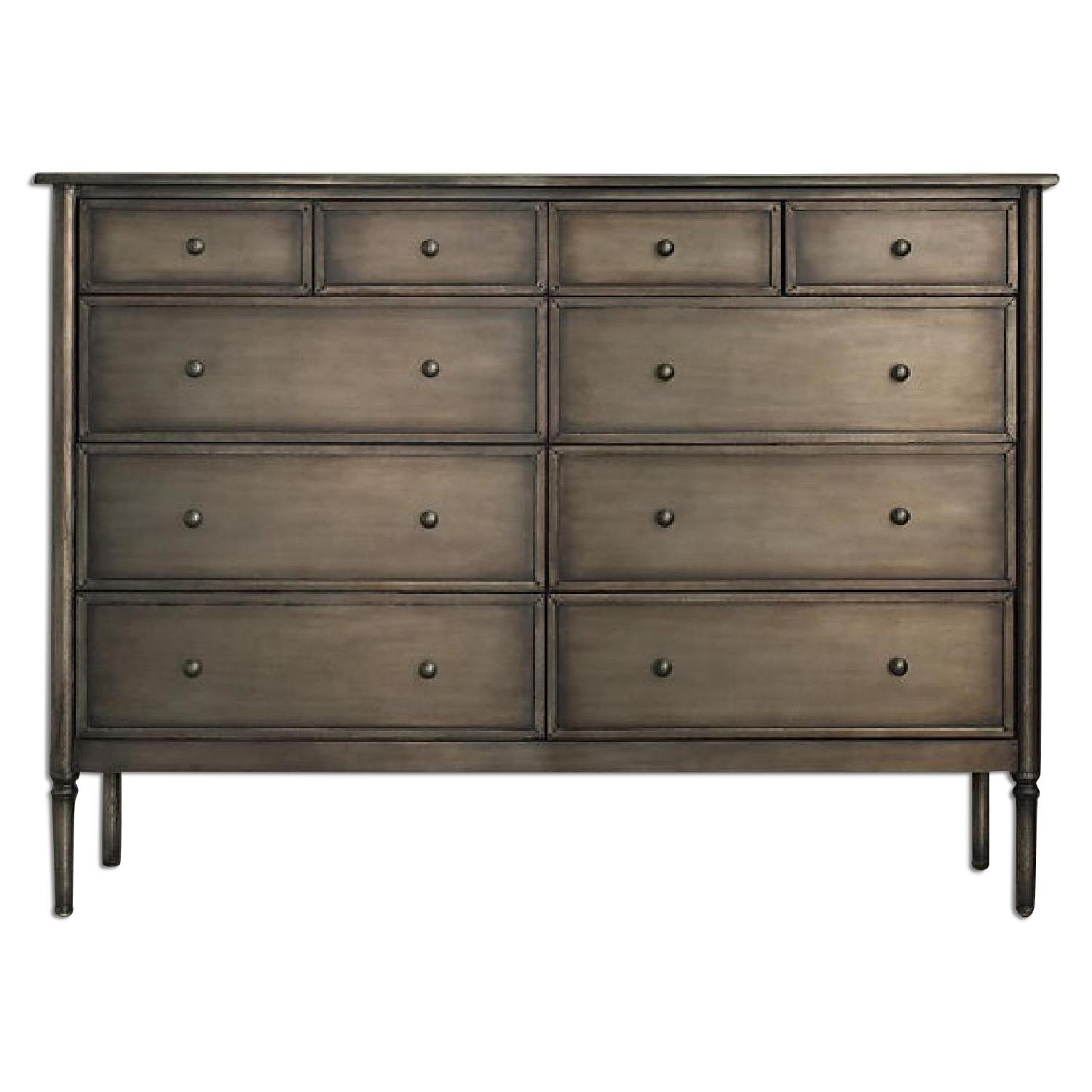 Restoration Hardware Spencer Metal 10Drawer Dresser AptDeco