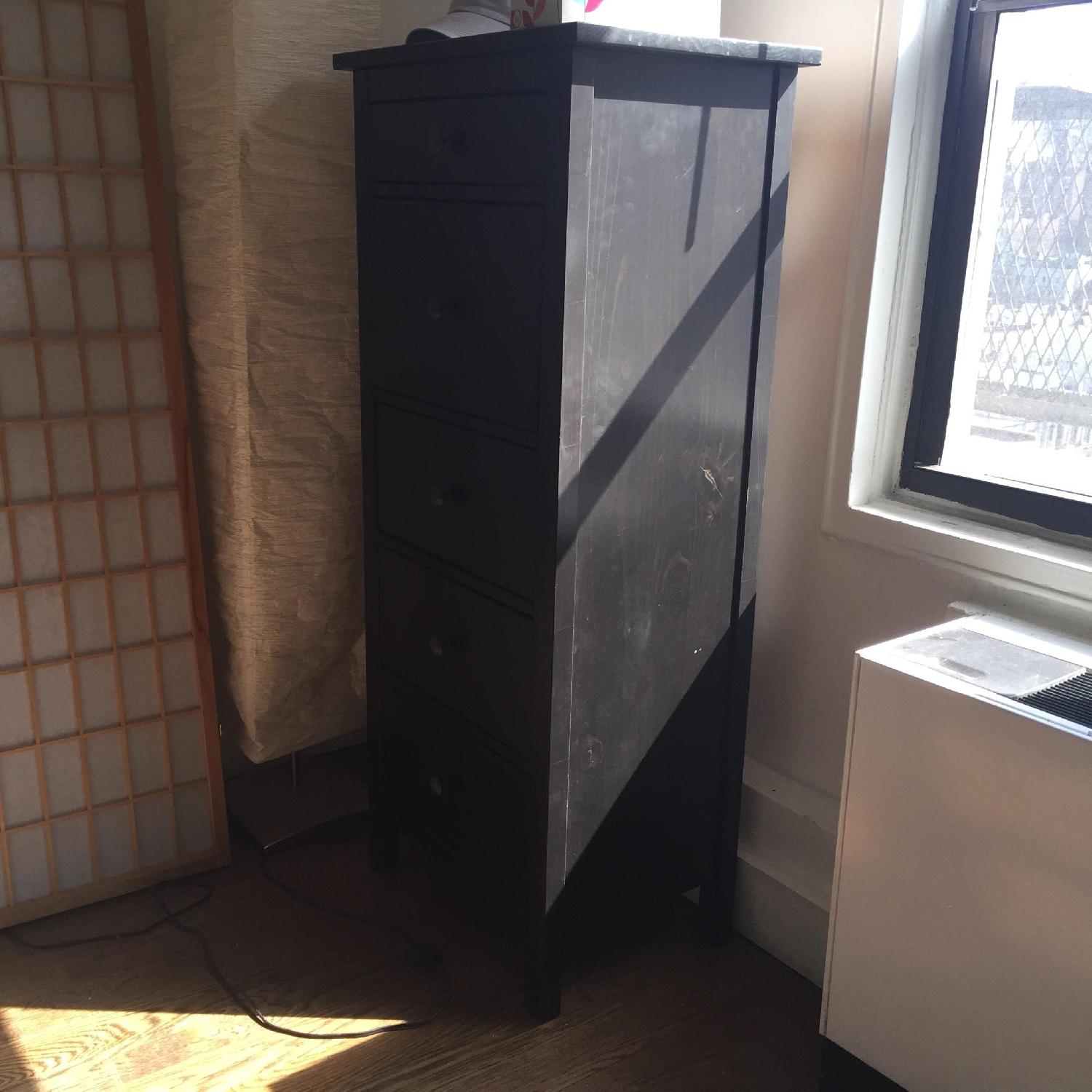 Ikea Hemnes High/Thin Dresser - image-1