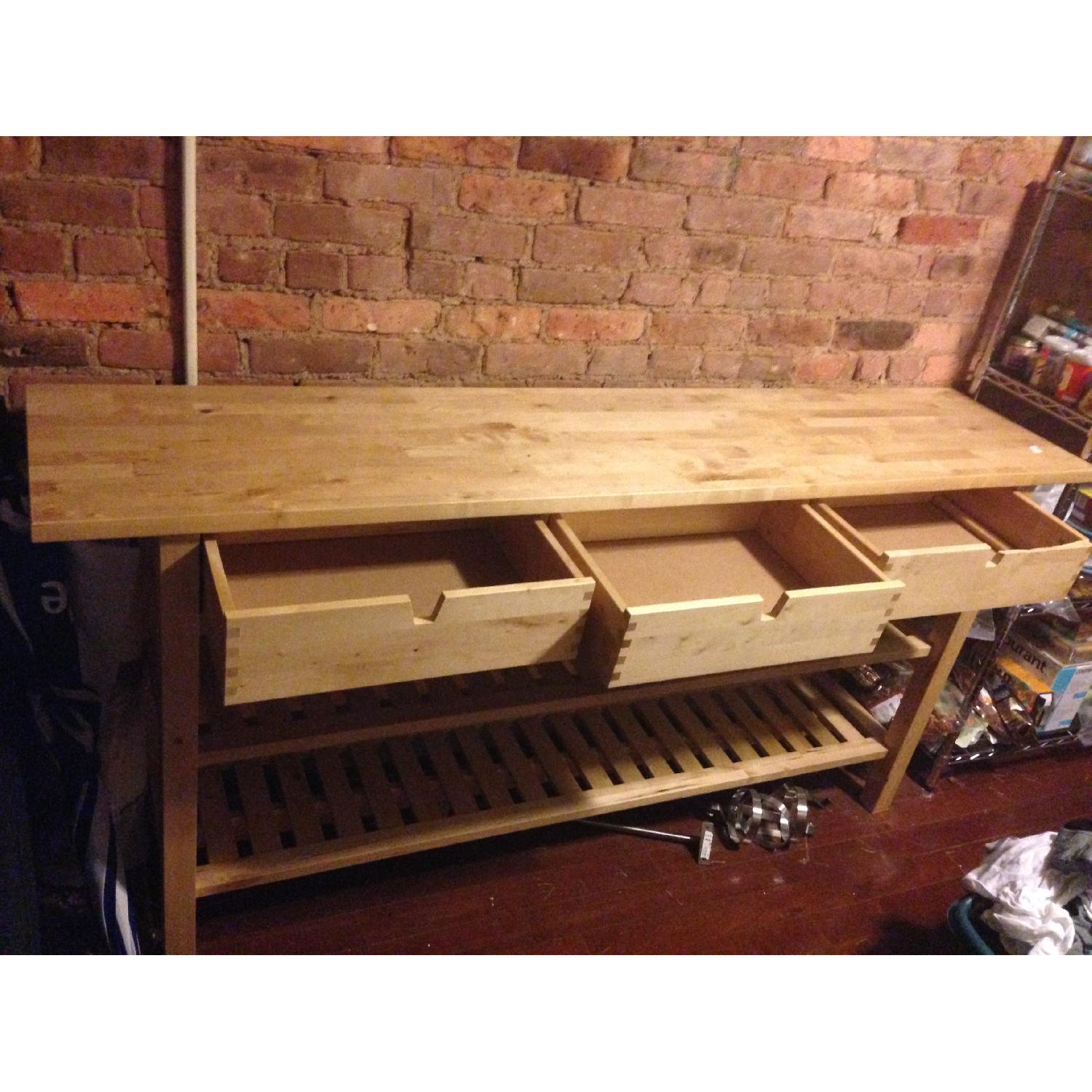 Ikea Long Kitchen Table - image-1