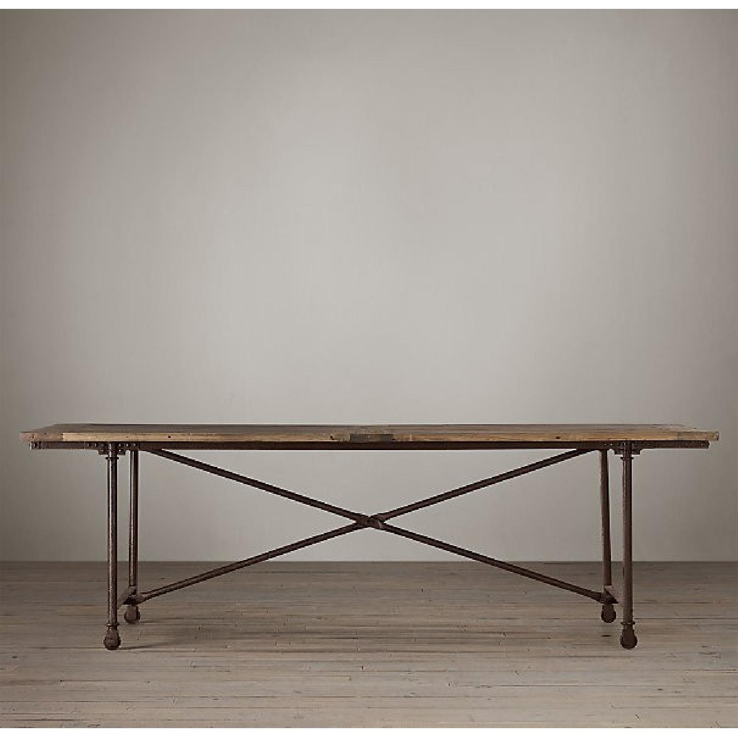 Restoration Hardware Flatiron Table - image-3