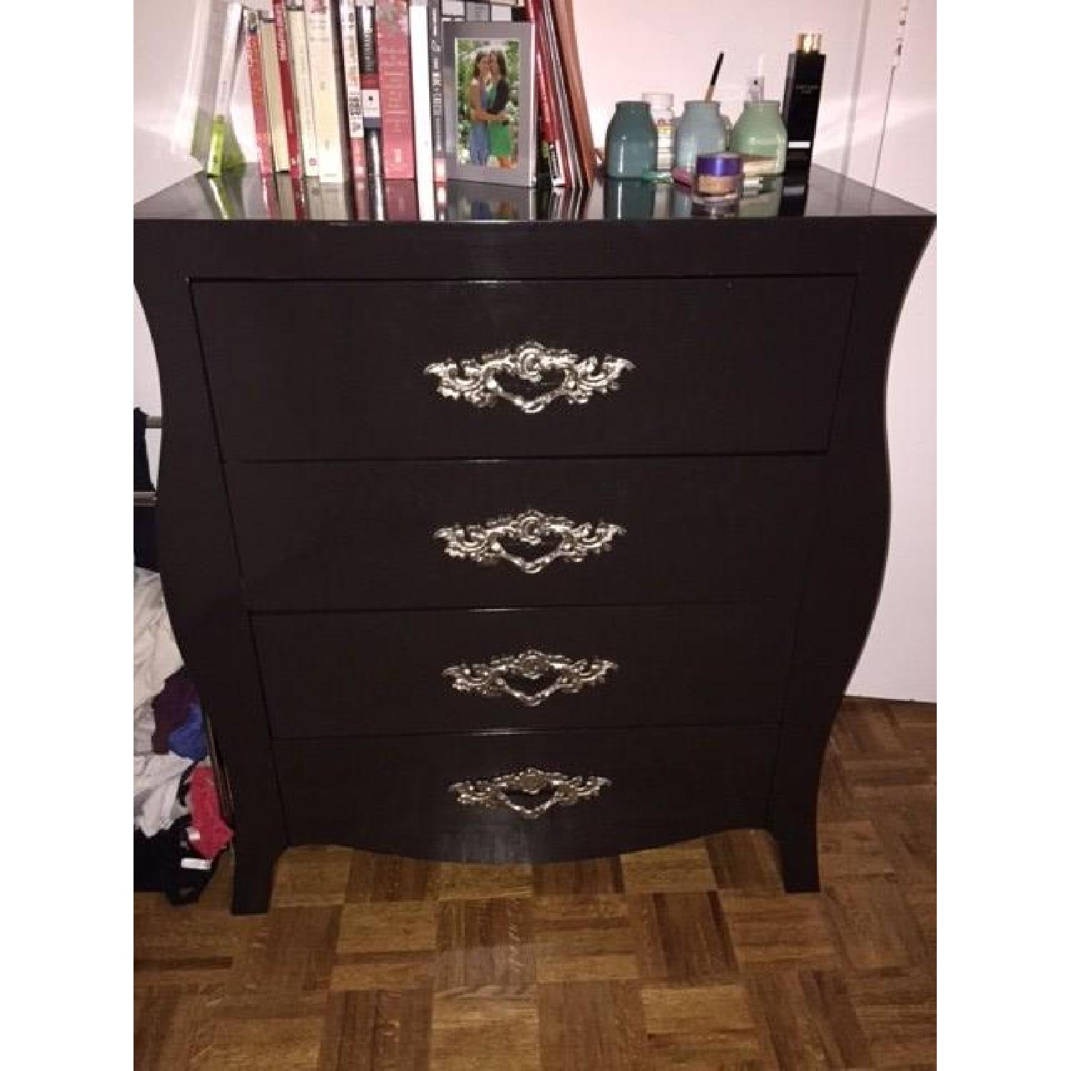 4 Drawer Bombay Chest + 2 Drawer Matching Night Stand - image-2