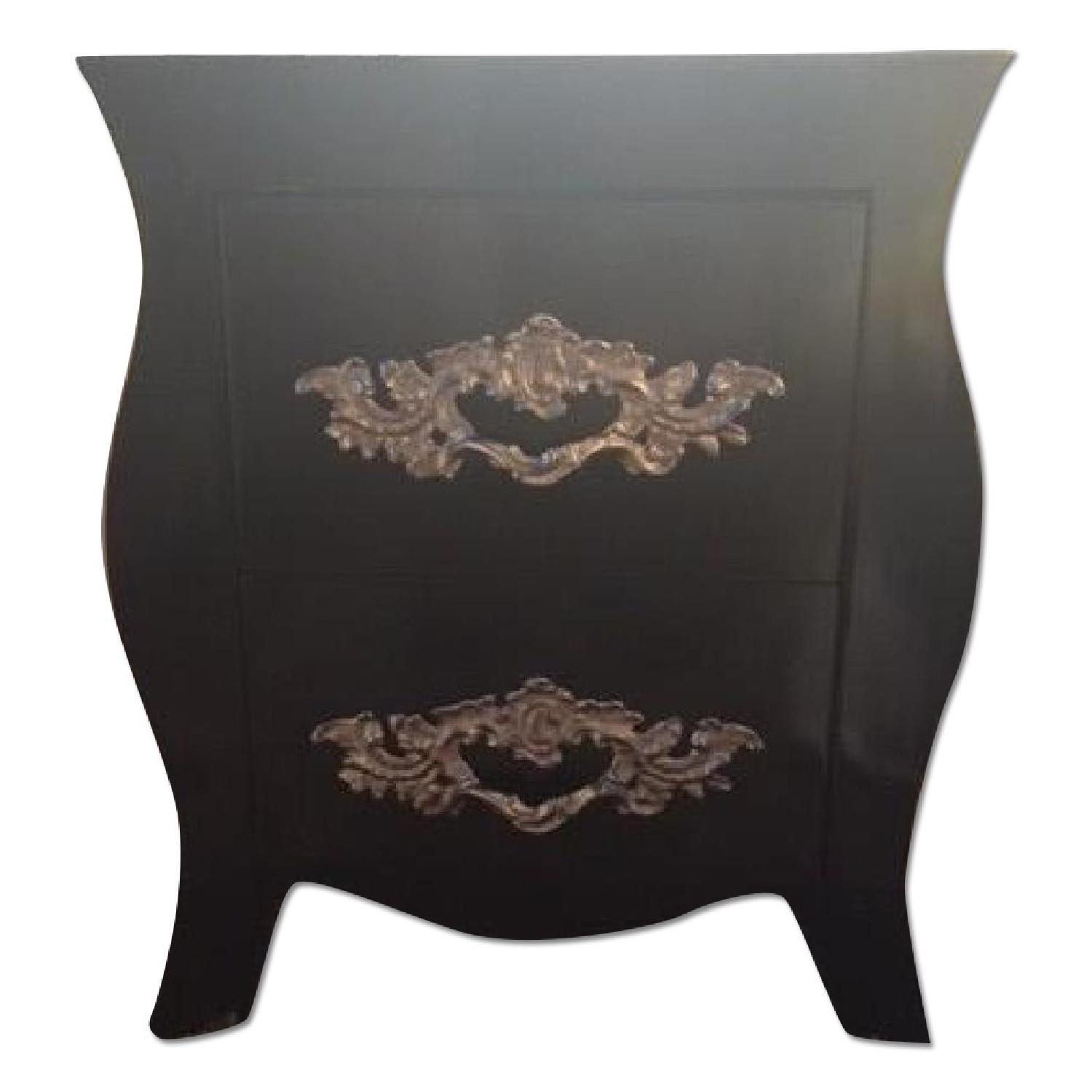 4 Drawer Bombay Chest + 2 Drawer Matching Night Stand - image-3