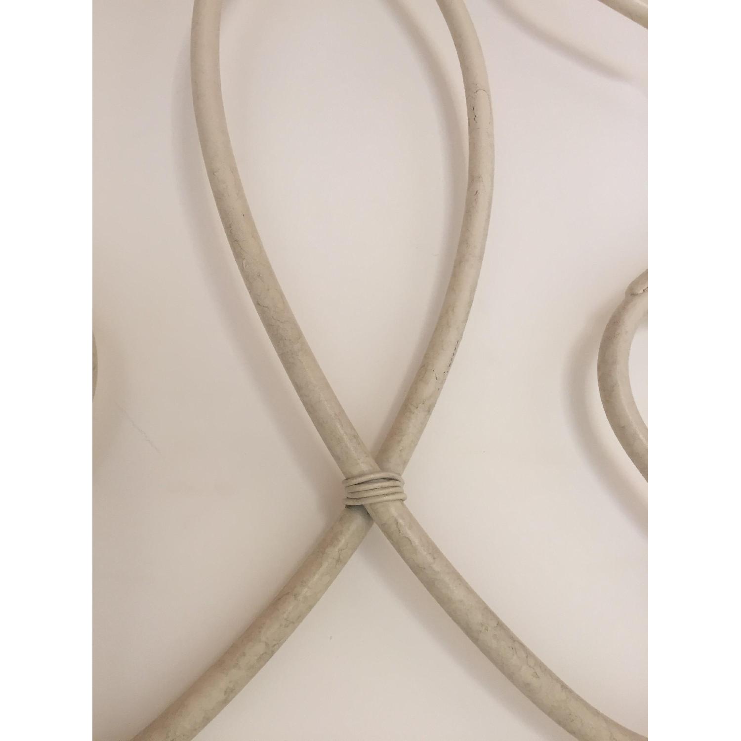 Antique Style Wrought Iron Full Size Headboard - image-2