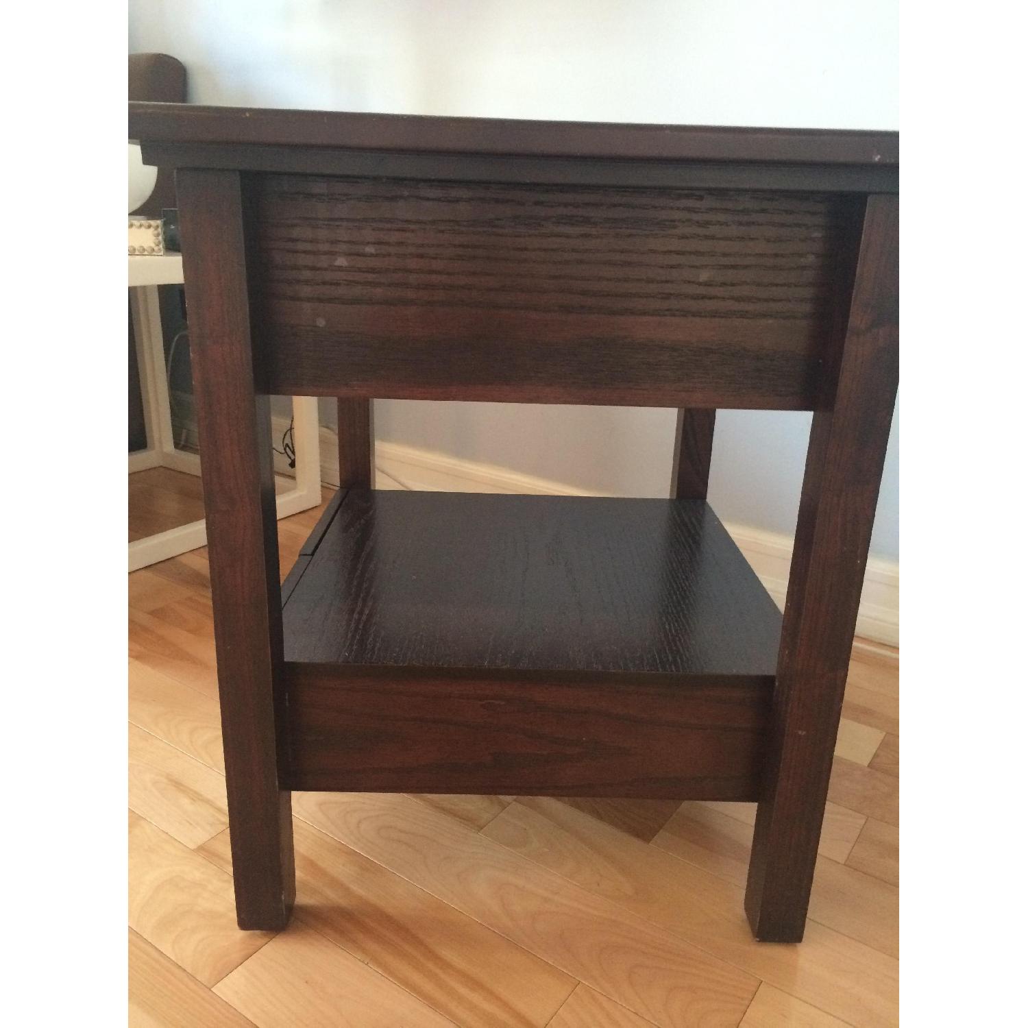 Crate & Barrel Side and Gaming Table - image-2