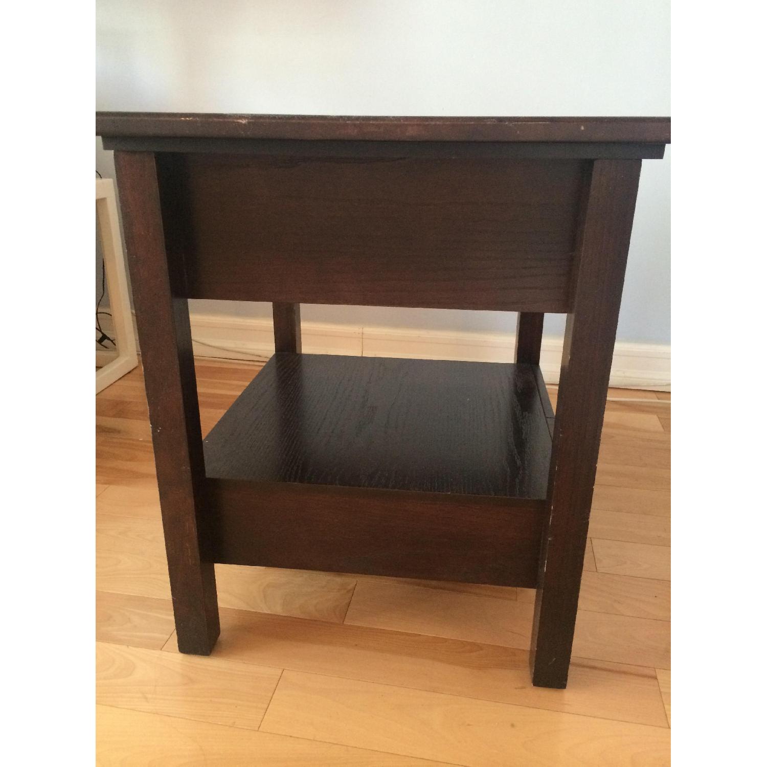 Crate & Barrel Side and Gaming Table AptDeco