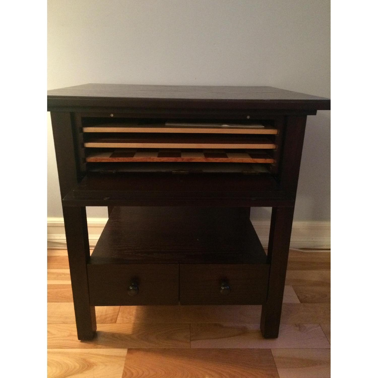 Crate & Barrel Side and Gaming Table - image-5