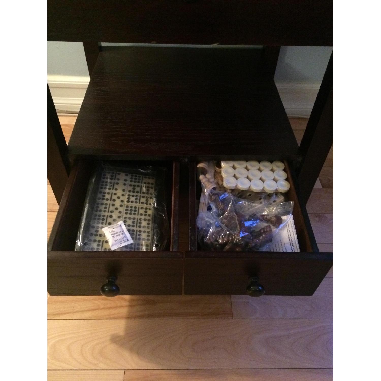 Crate & Barrel Side and Gaming Table - image-6