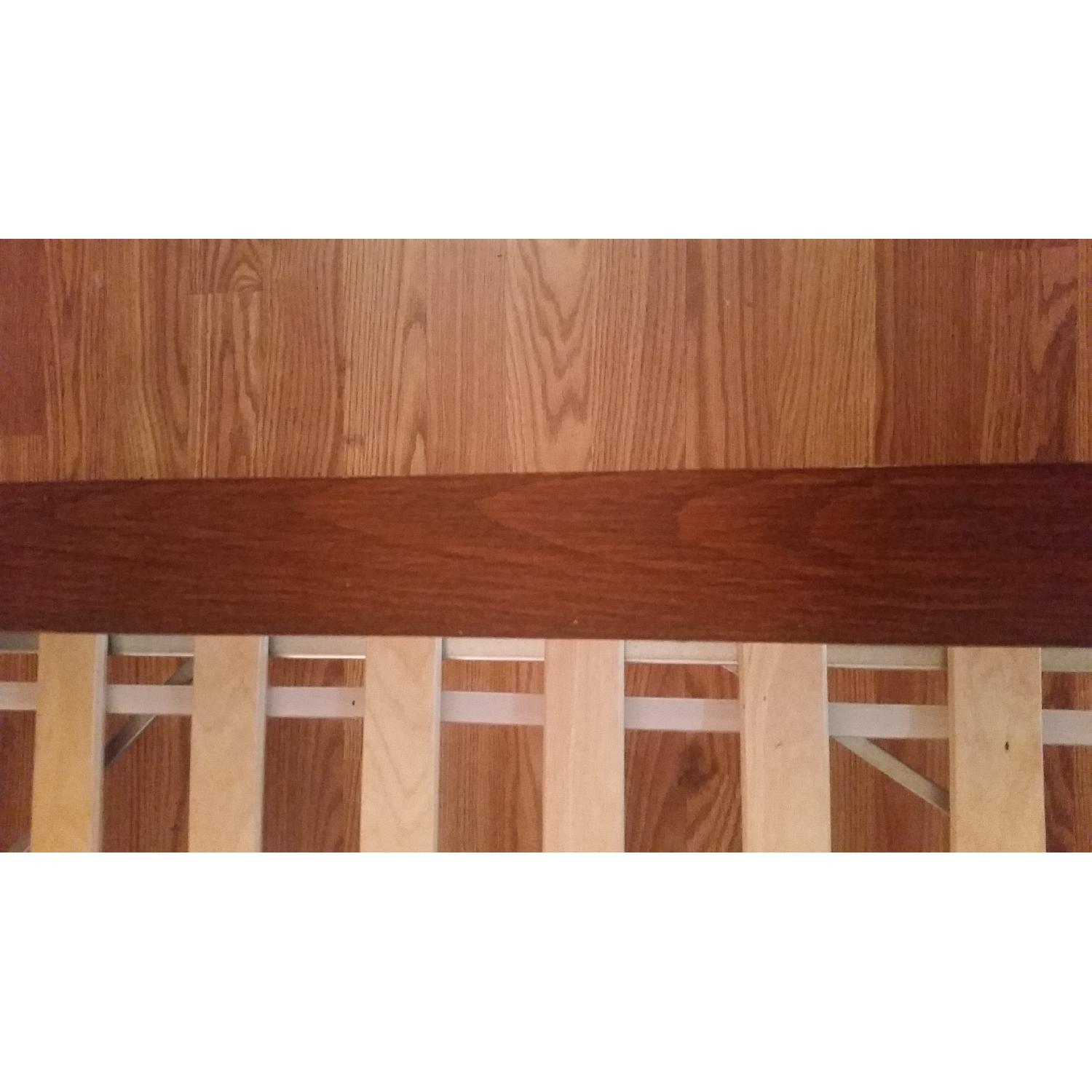 Ikea Malm Bed Frame w/ Slats & Midbeam AptDeco