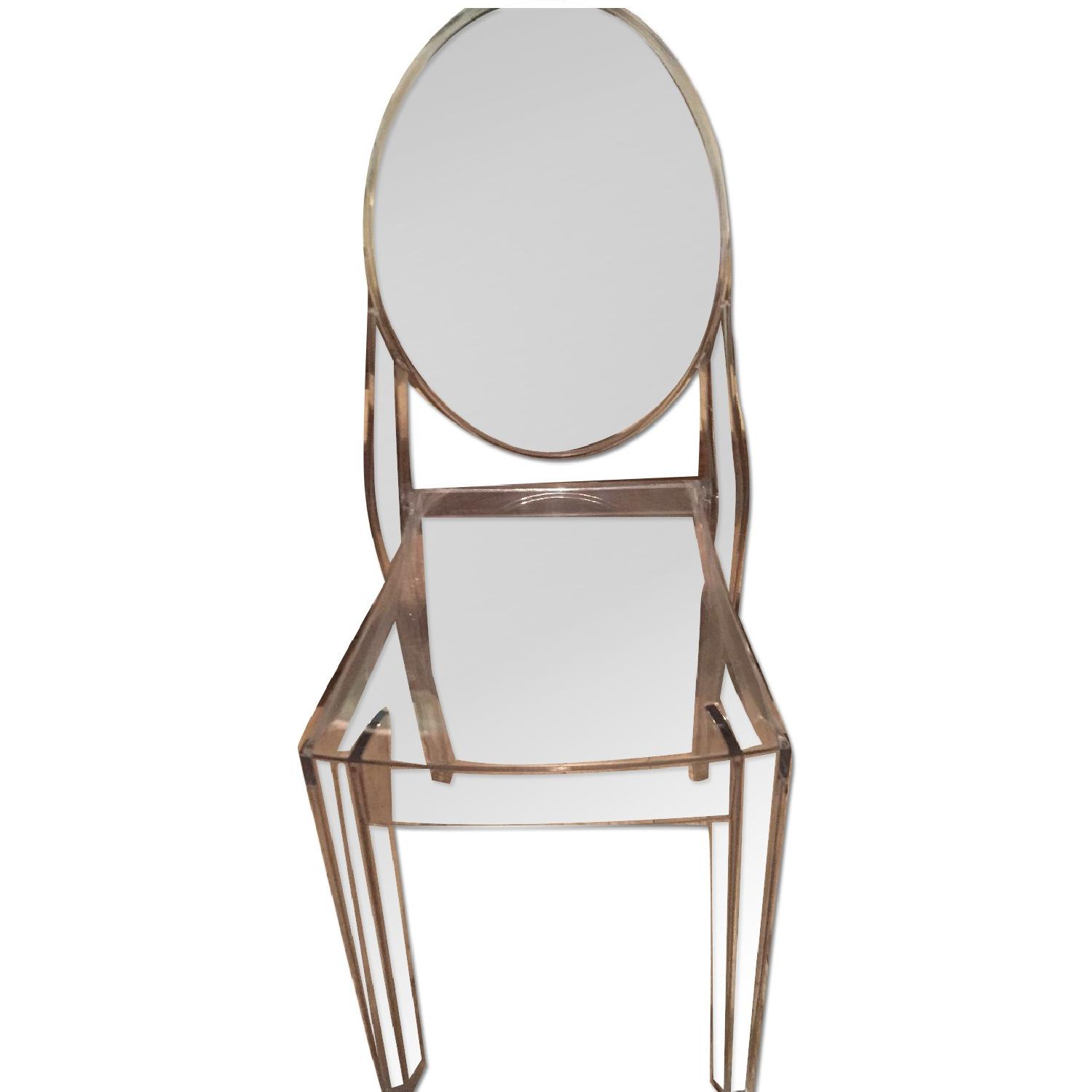 Kartell Lucite Victoria Chair by Phillipe Starck AptDeco
