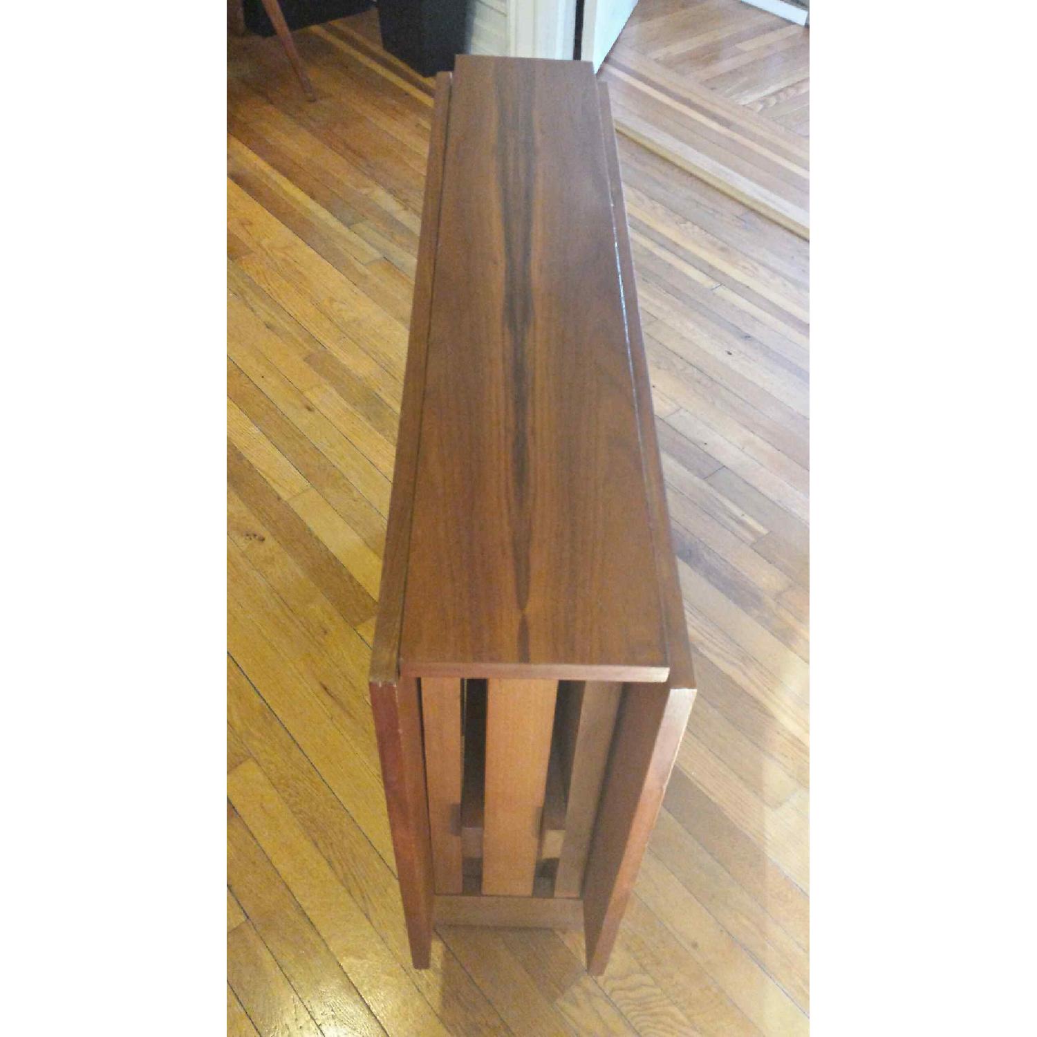 Drop Leaf Wood Dining Table - image-6