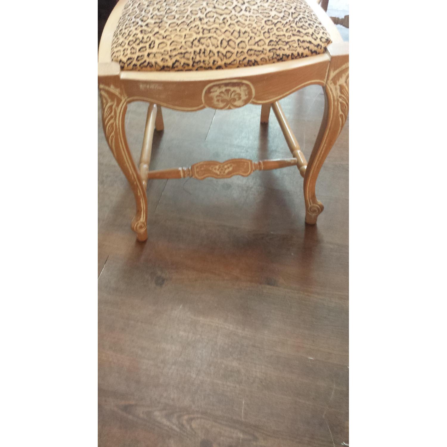 Country-Style White Washed Chairs - Pair - image-6