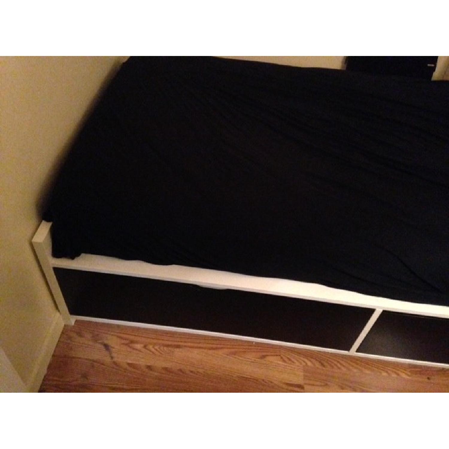 Ikea Flaxa Twin Bed w/ Storage - image-2