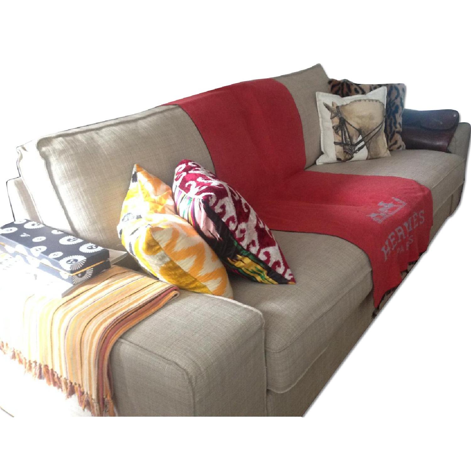 Ikea Kivik Sofa in Isunda Beige - image-0