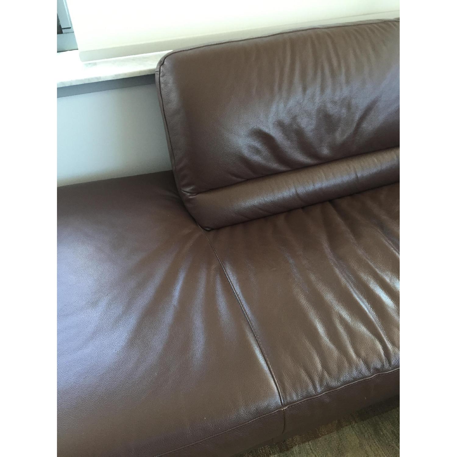 Macy's Sectional Sleeper Sofa - image-5