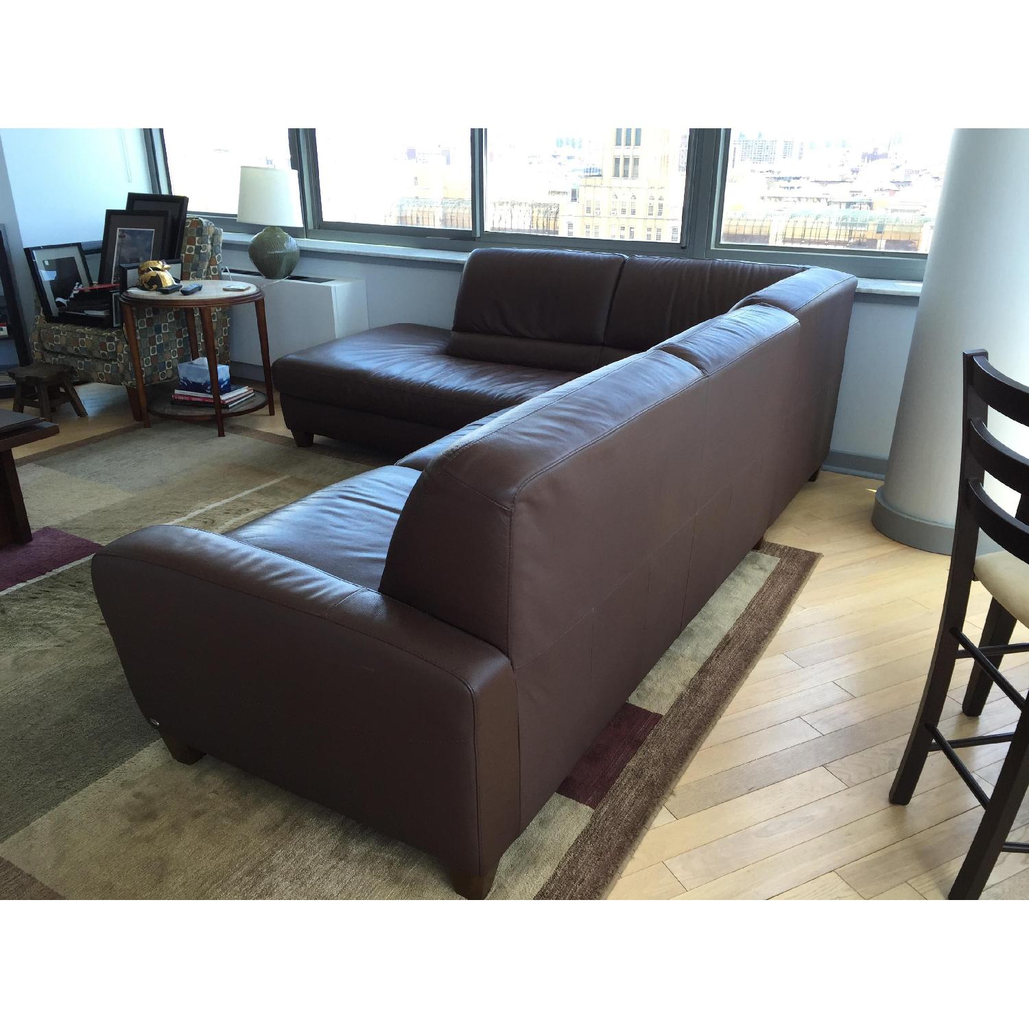 Macy's Sectional Sleeper Sofa - image-6