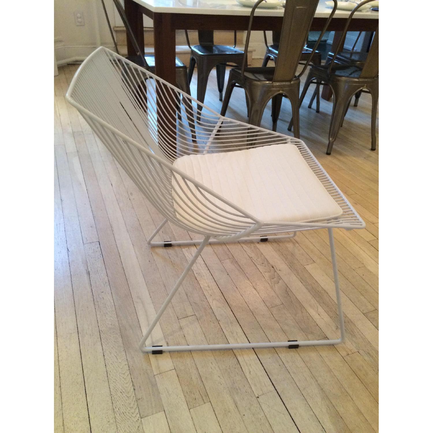 Bend Outdoor Wire Lounge Chair - image-1