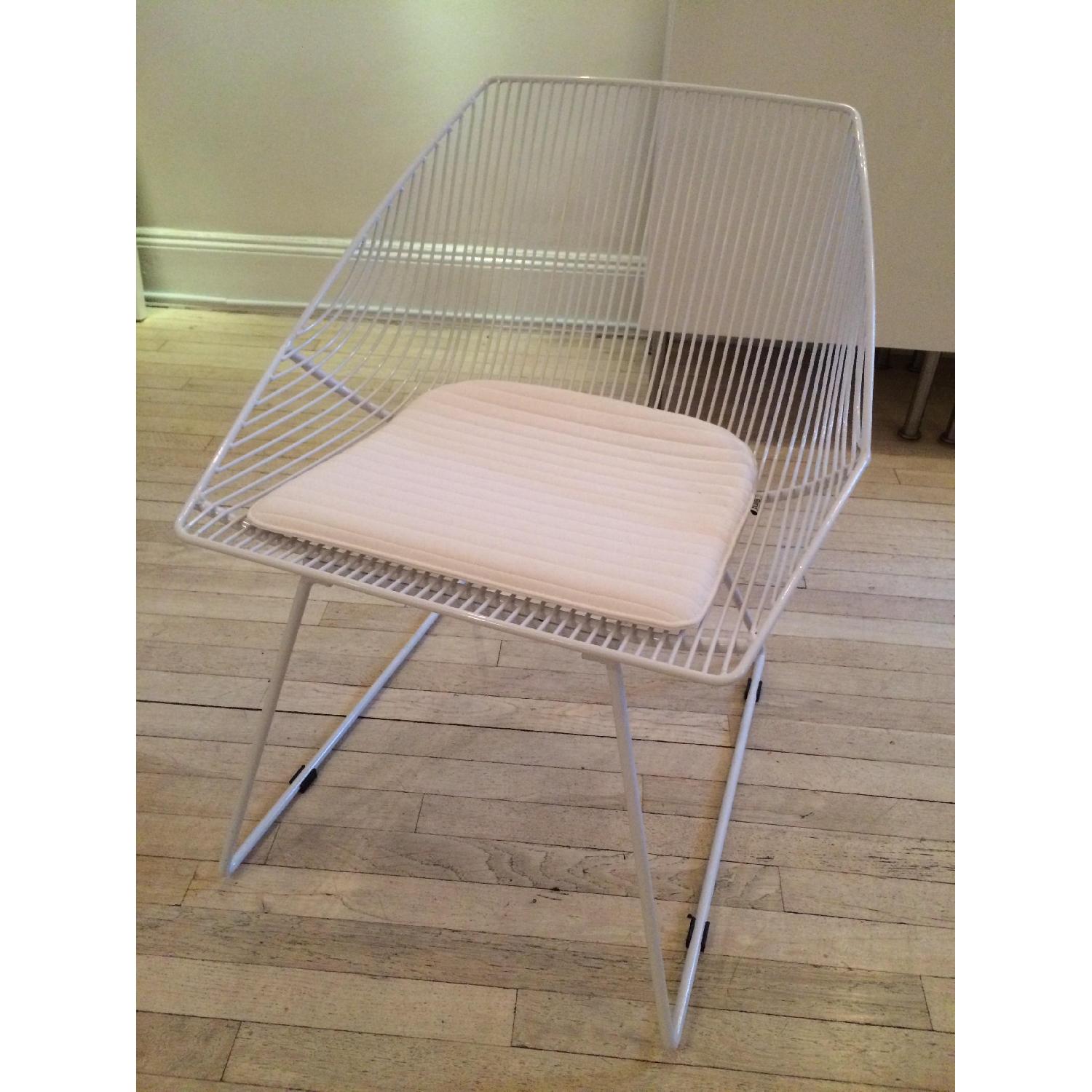 Bend Outdoor Wire Lounge Chair - image-3