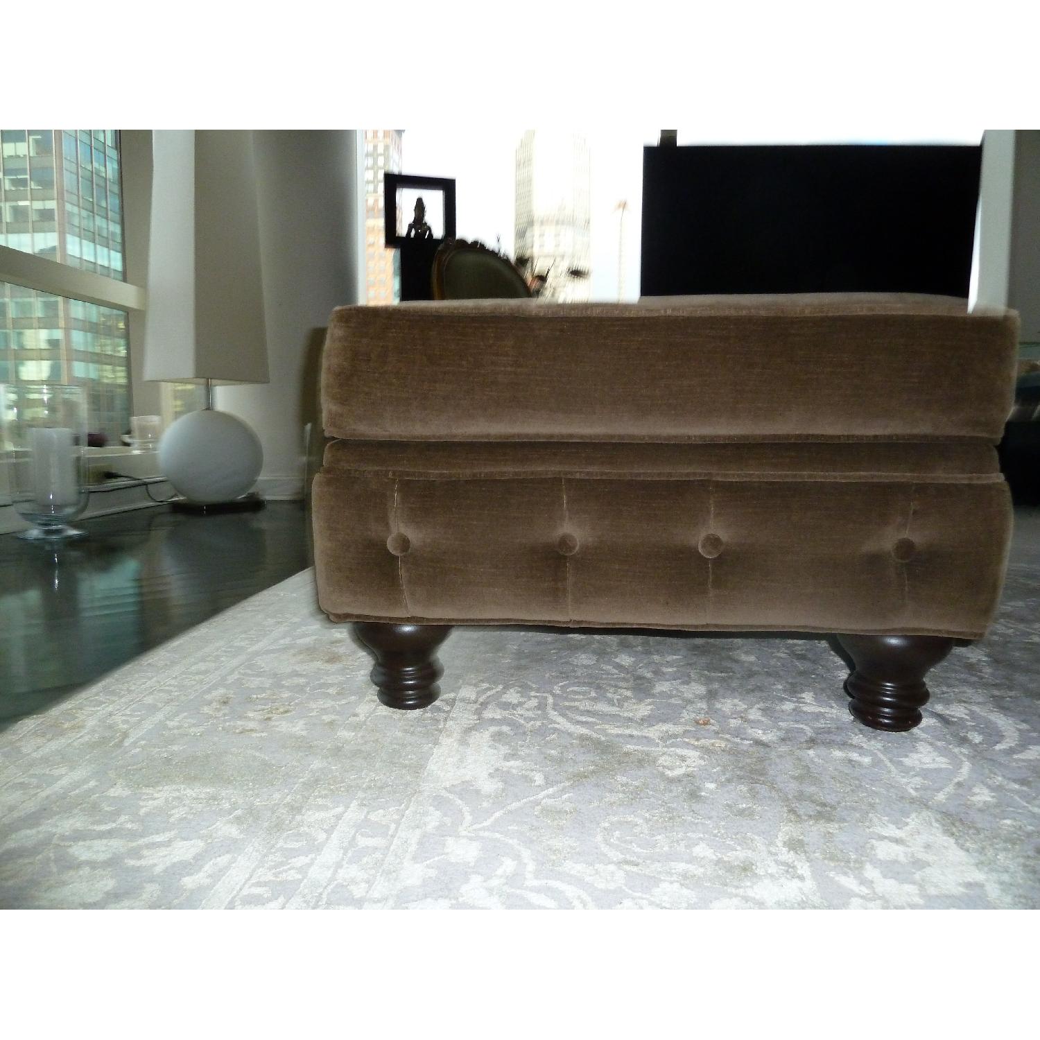 Arhaus  Wessex Tufted Sofa in Green - image-4