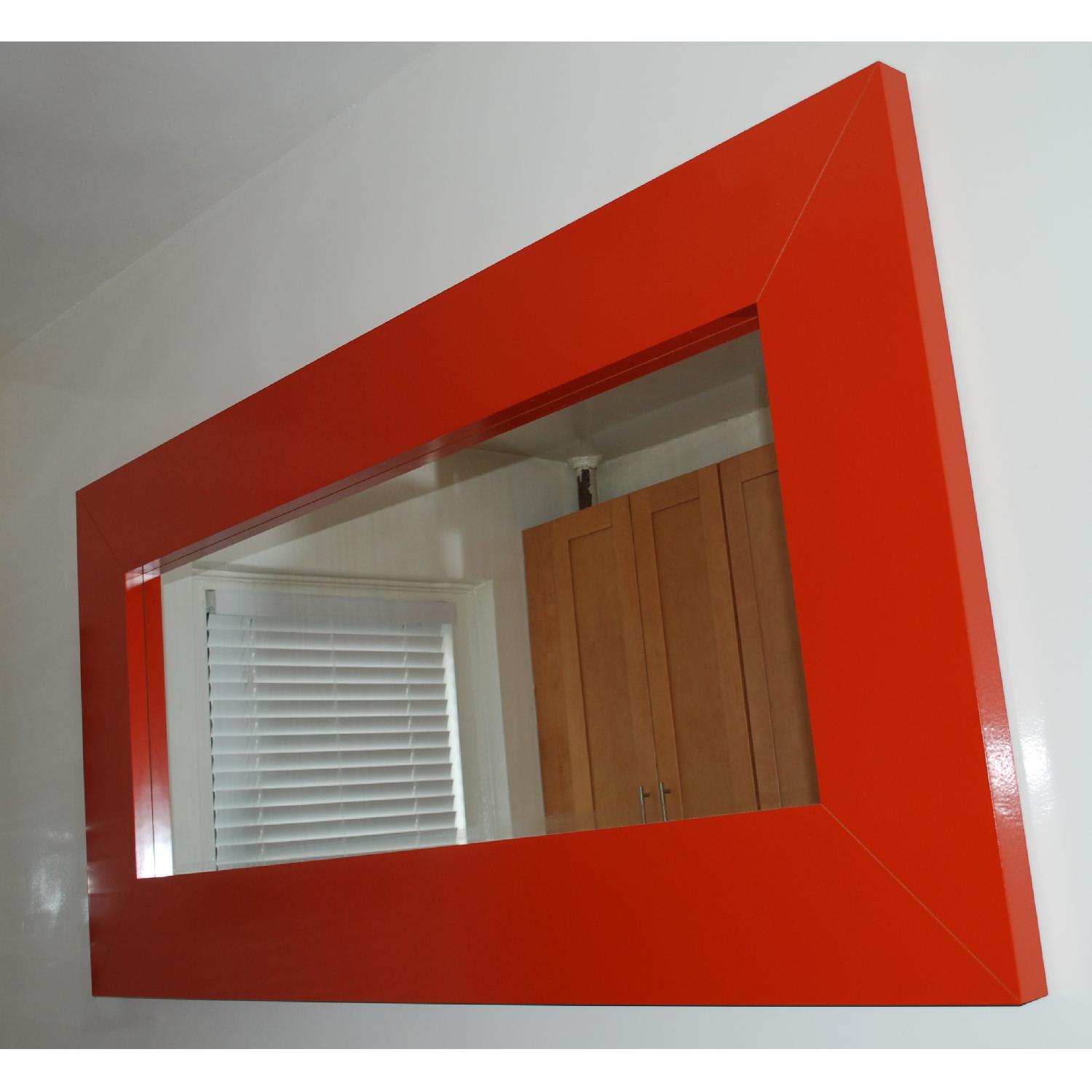 Ikea Orange Mongstad Mirror - image-1