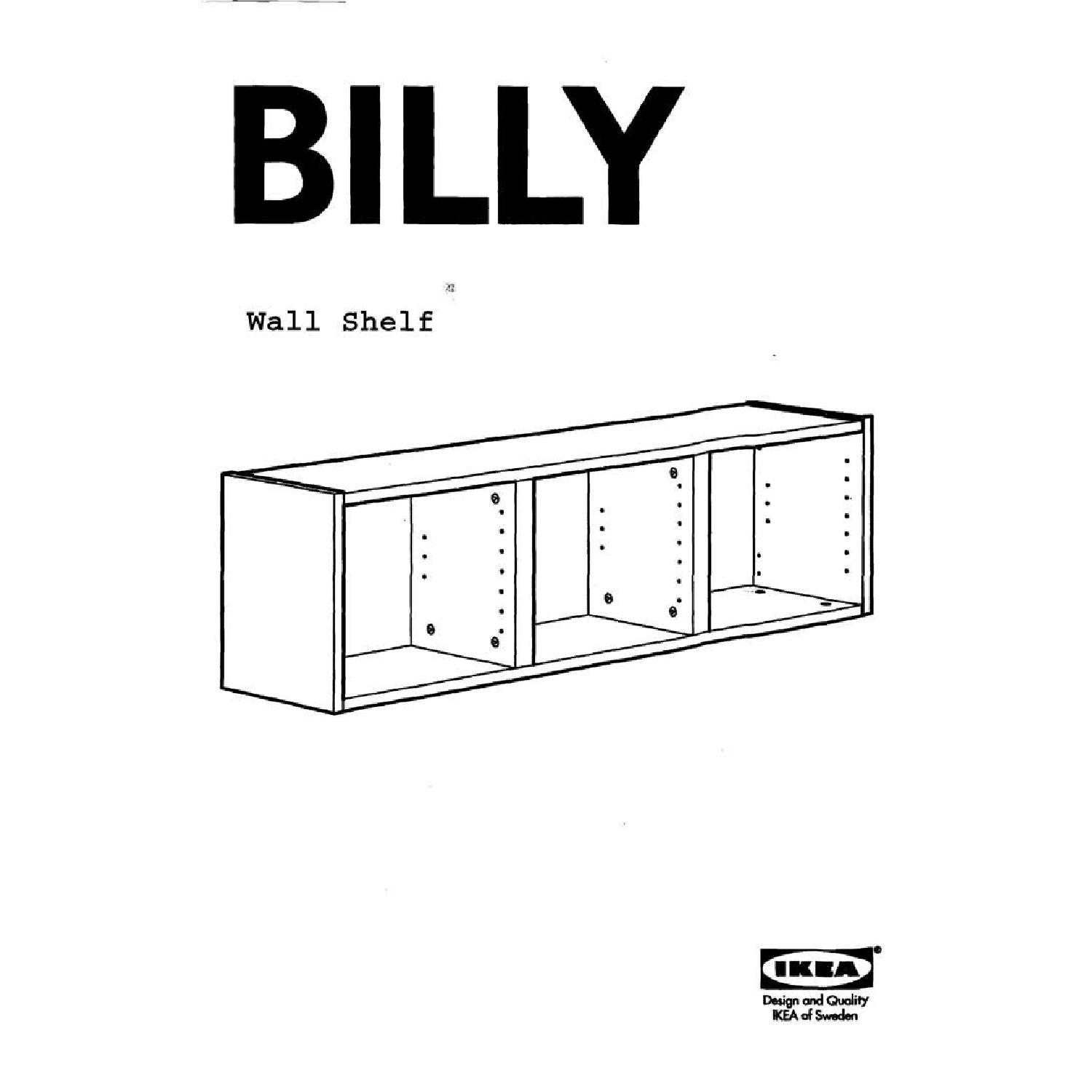 Ikea Billy White Shelf - image-9