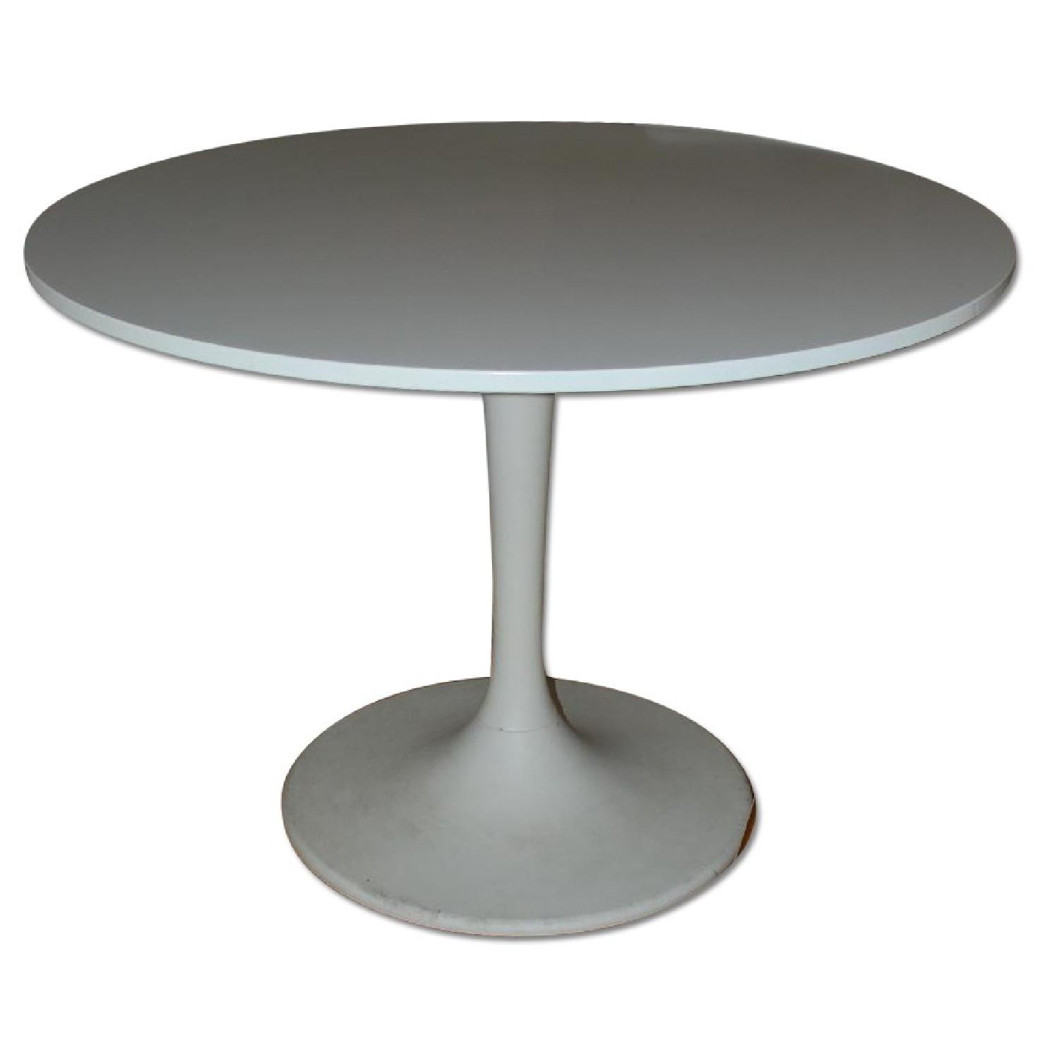 Ikea Docksta White Table AptDeco