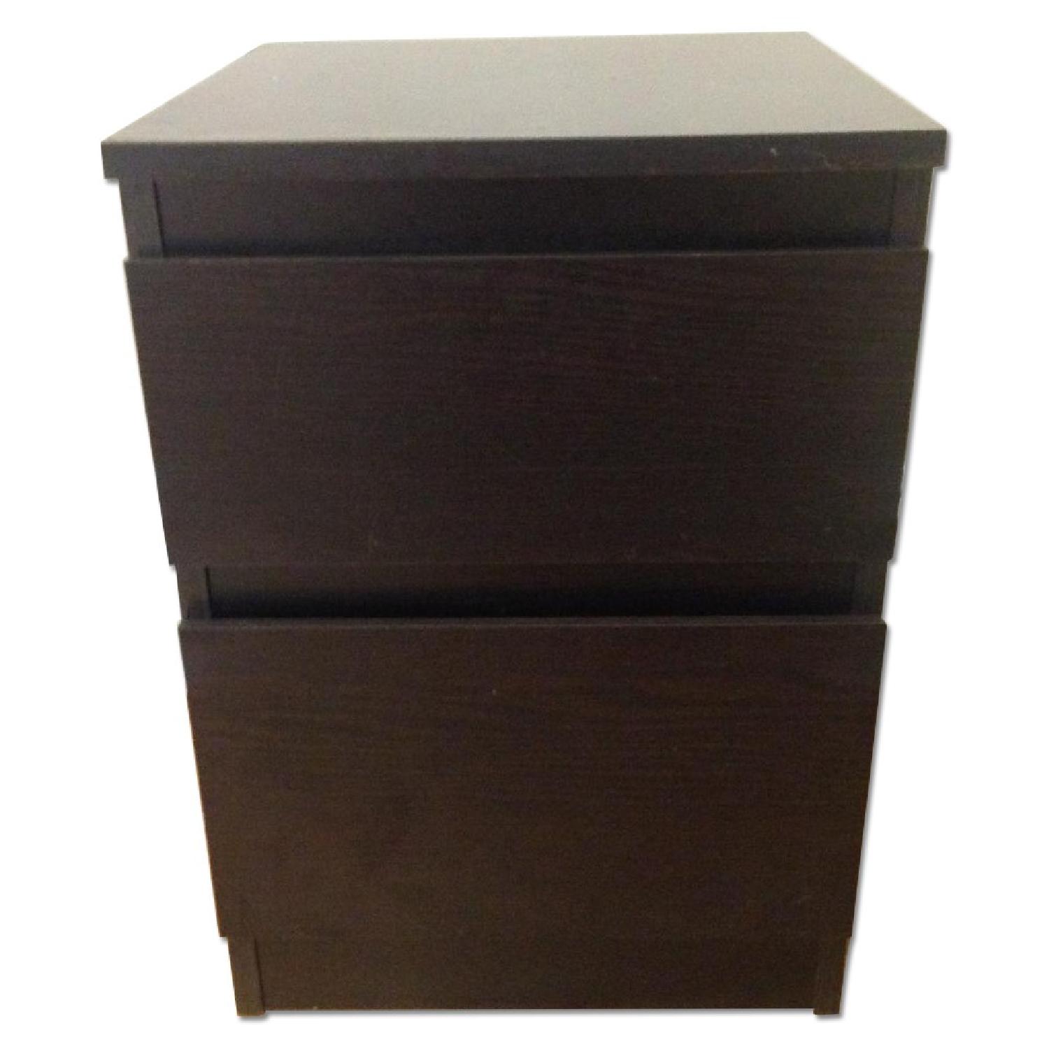 Ikea Platform Bed Frame + 2 Nighstands - image-4