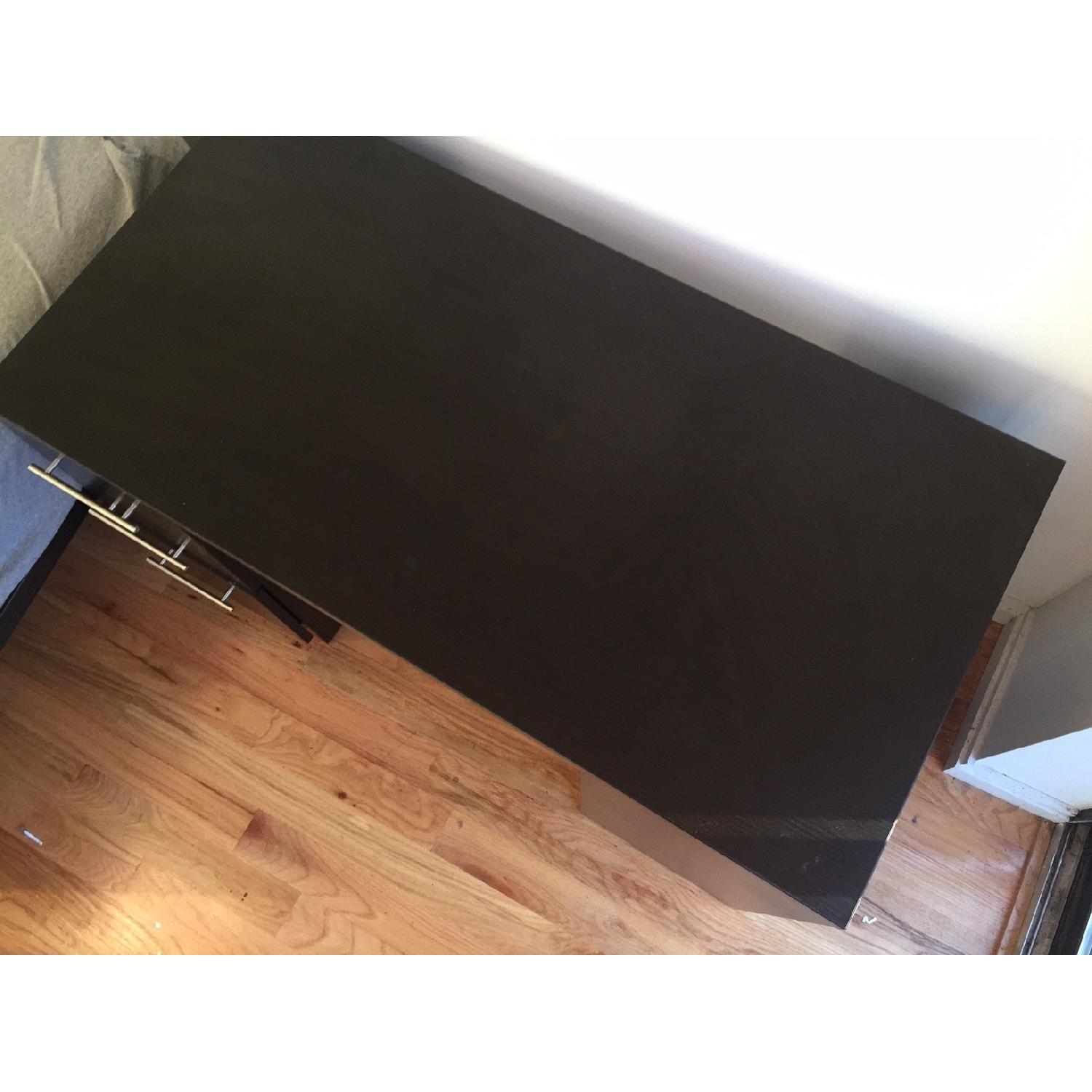 Jesper Expresso 3-Drawer Office/Study Desk w/ Chair & Built-in Bookcase - image-2