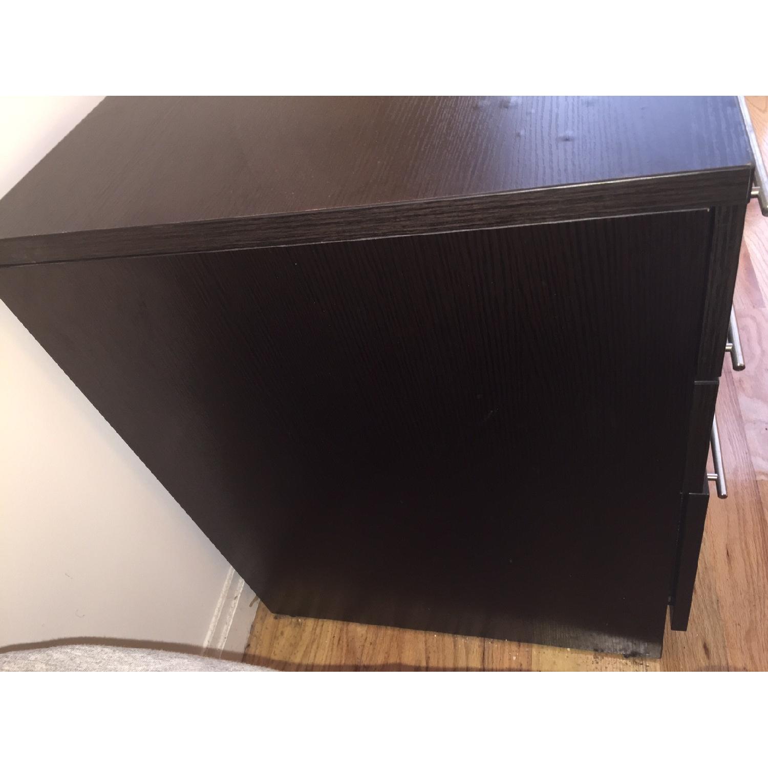 Jesper Expresso 3-Drawer Office/Study Desk w/ Chair & Built-in Bookcase - image-3