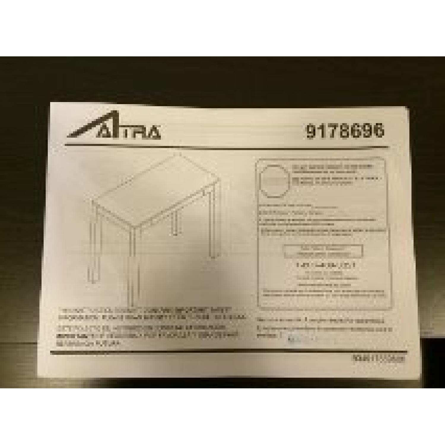 Altra Furniture Black Oak Parsons Desk - image-2