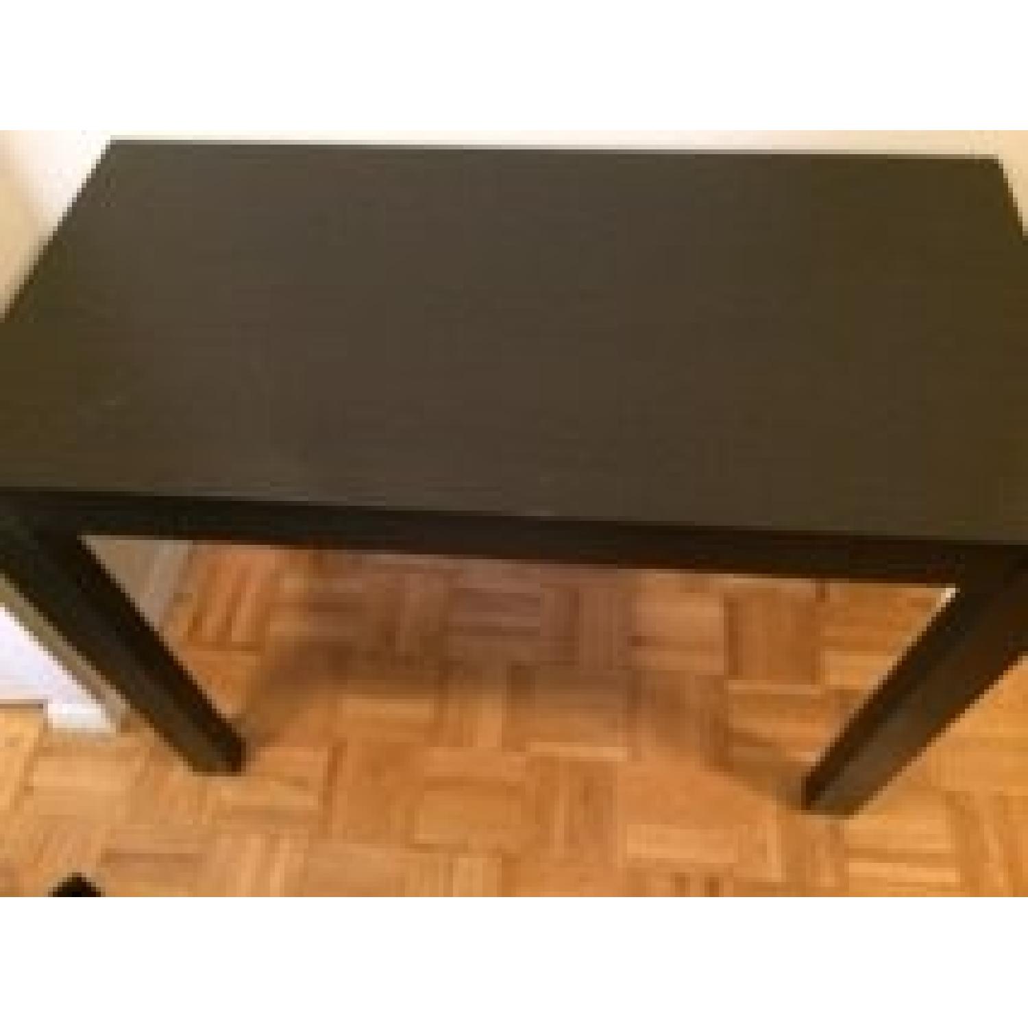 Altra Furniture Black Oak Parsons Desk - image-3