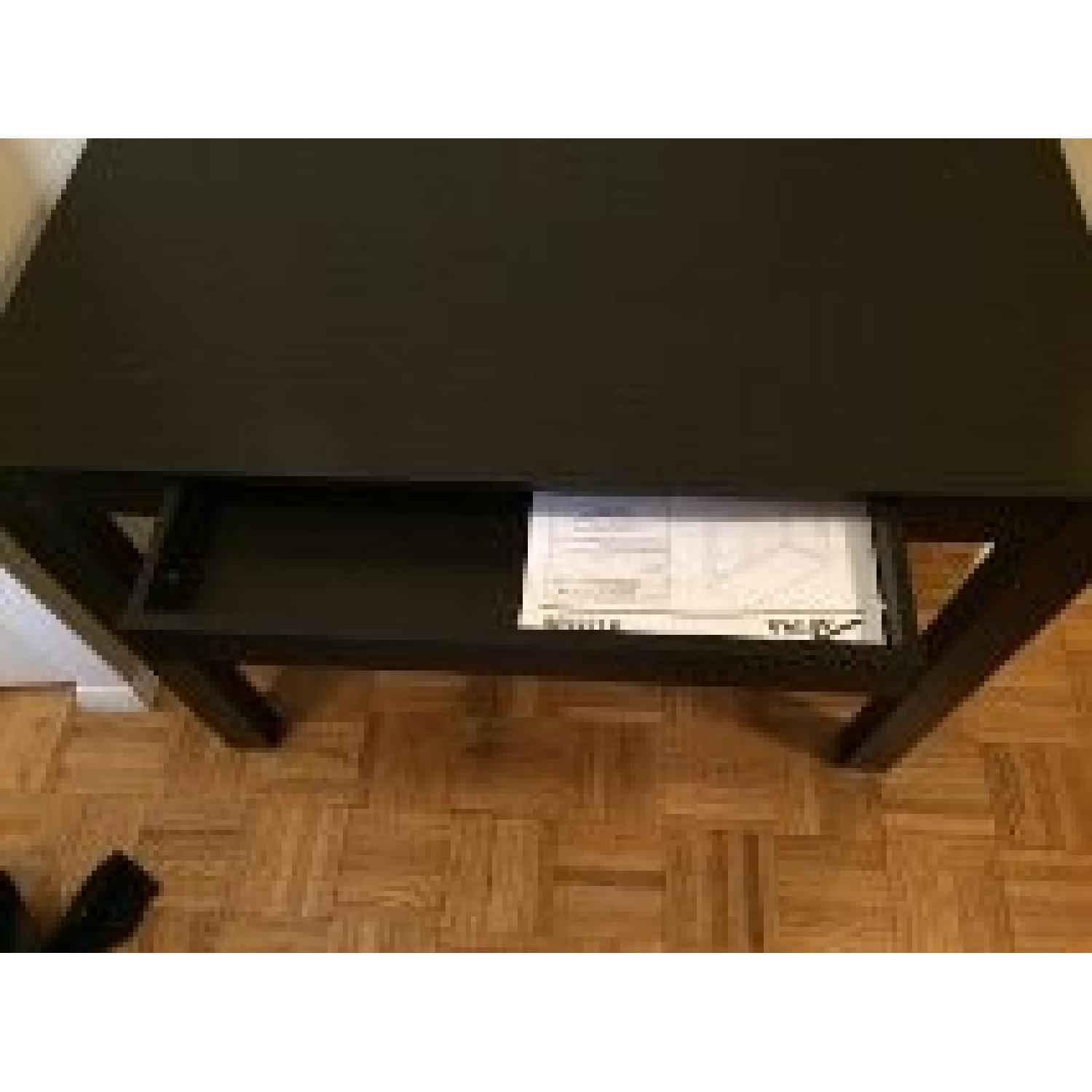 Altra Furniture Black Oak Parsons Desk - image-4