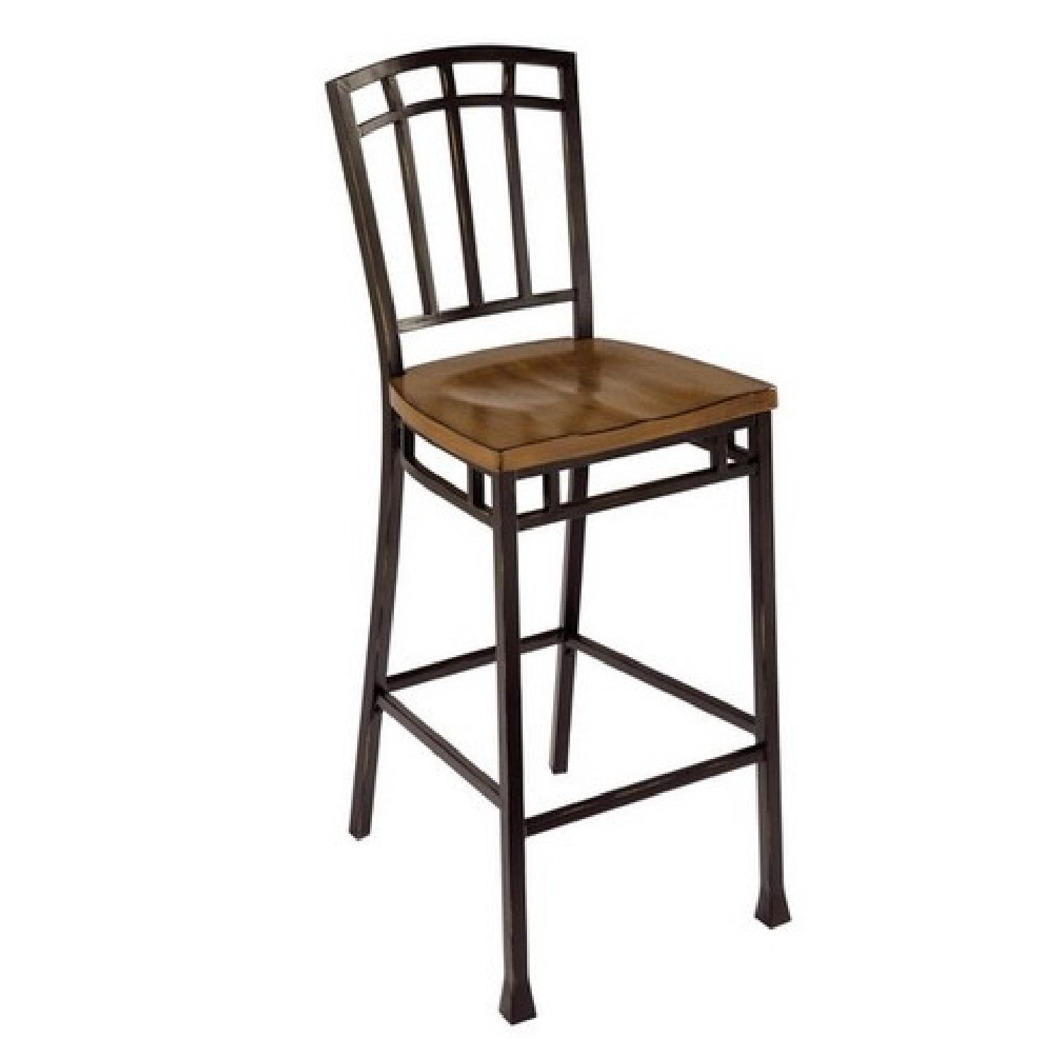 Modern Craftsman Bistro Stools - Pair - image-1