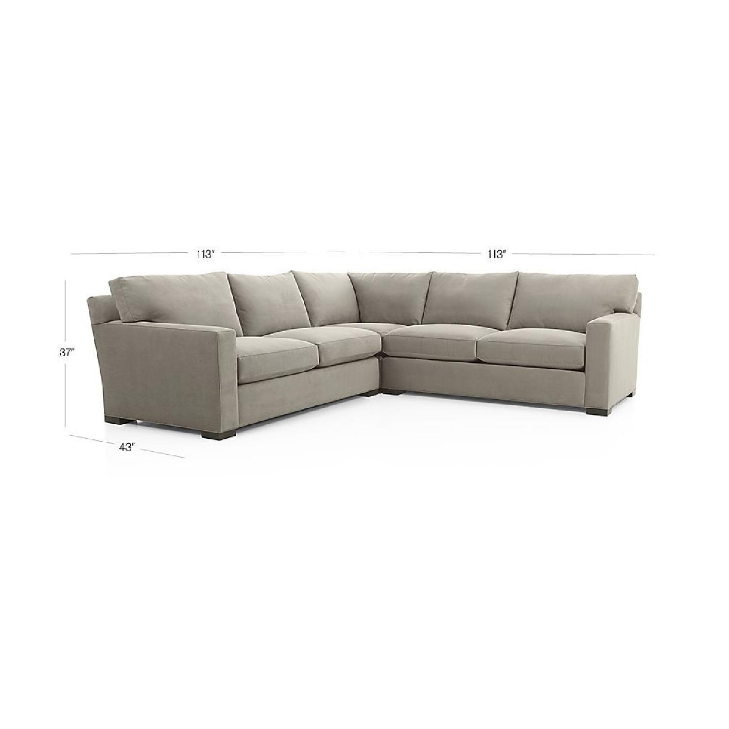 Crate & Barrel Axis II 3 Piece Sectional - image-3