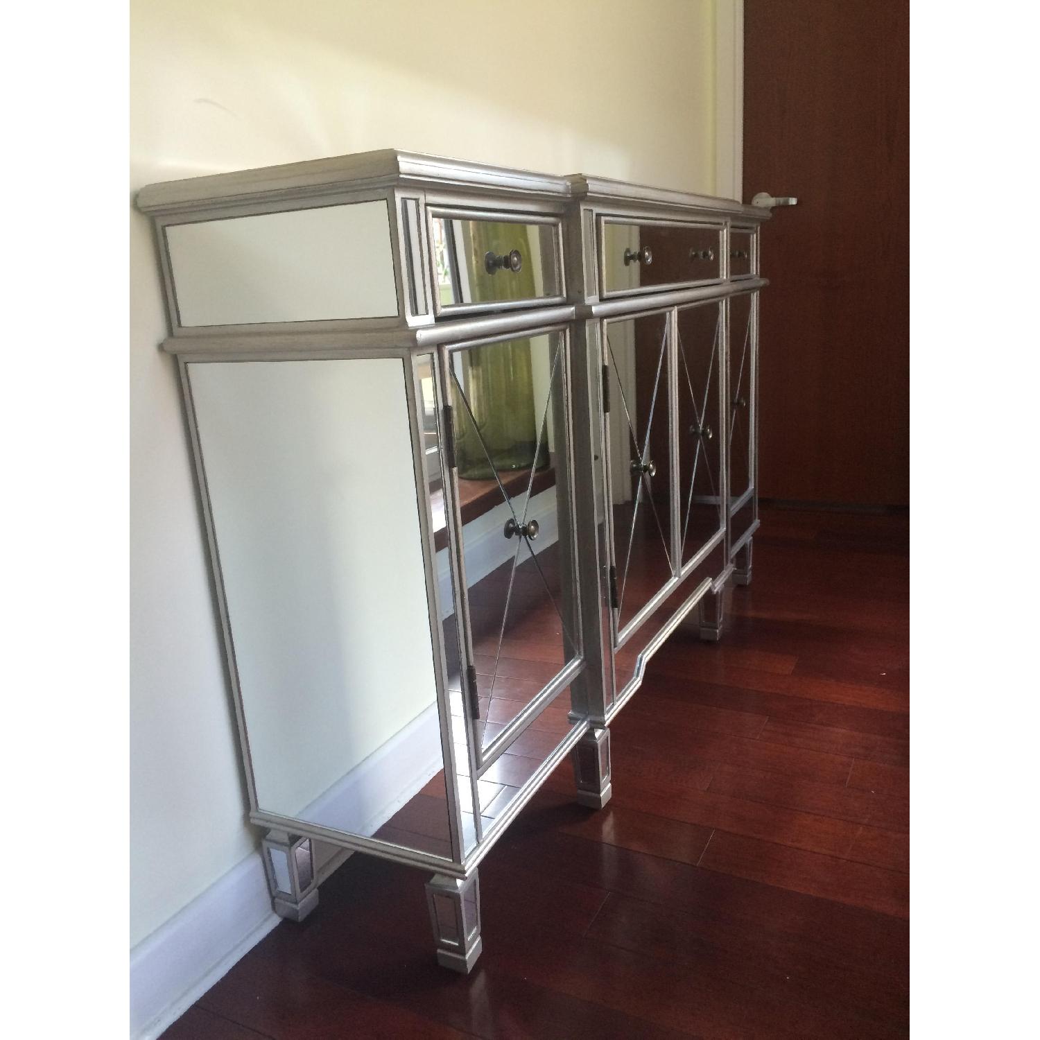 Powell Mirrored Console Table - image-1