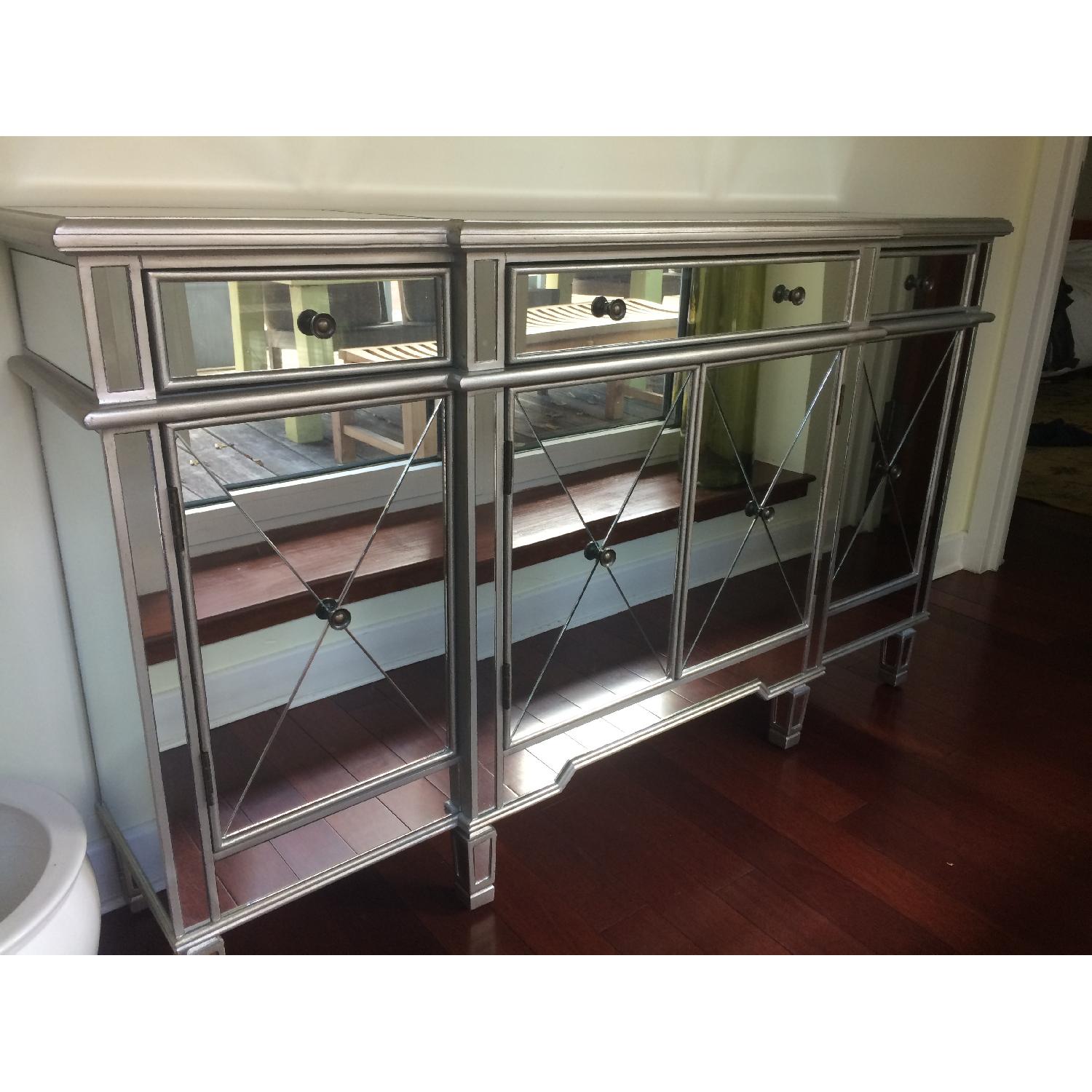 Powell Mirrored Console Table - image-2