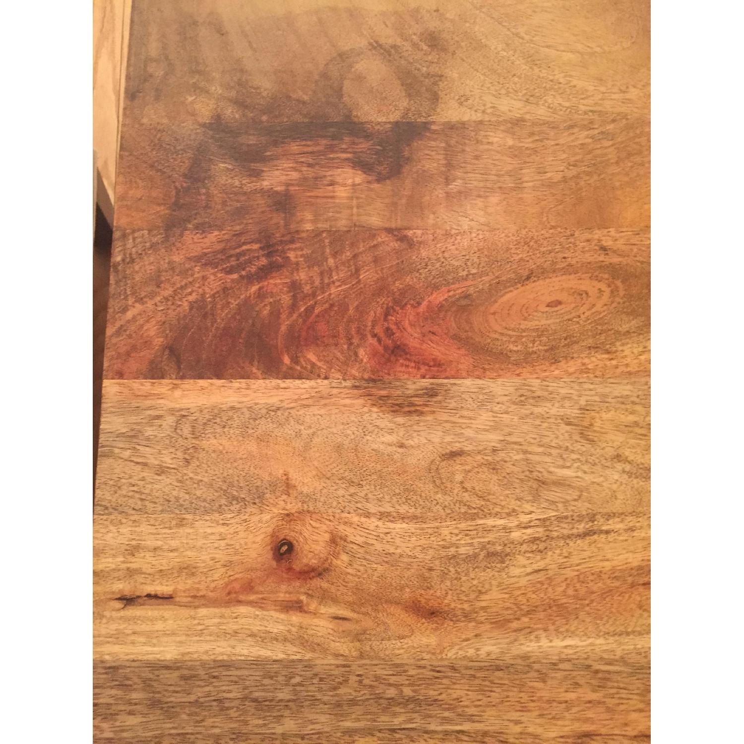 West Elm Rustic Storage Side Table - image-2