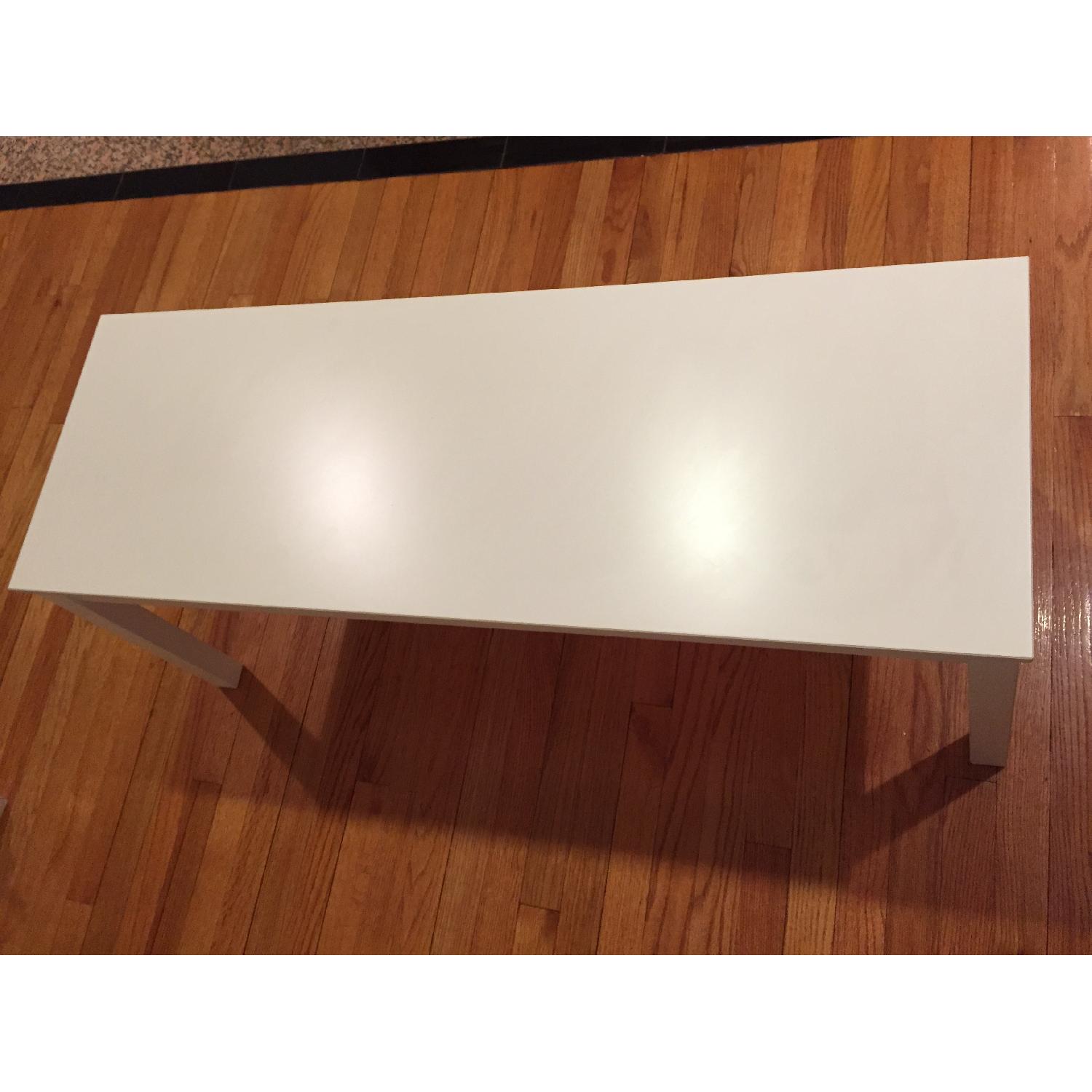 Ikea White Sigurd Bench - image-4