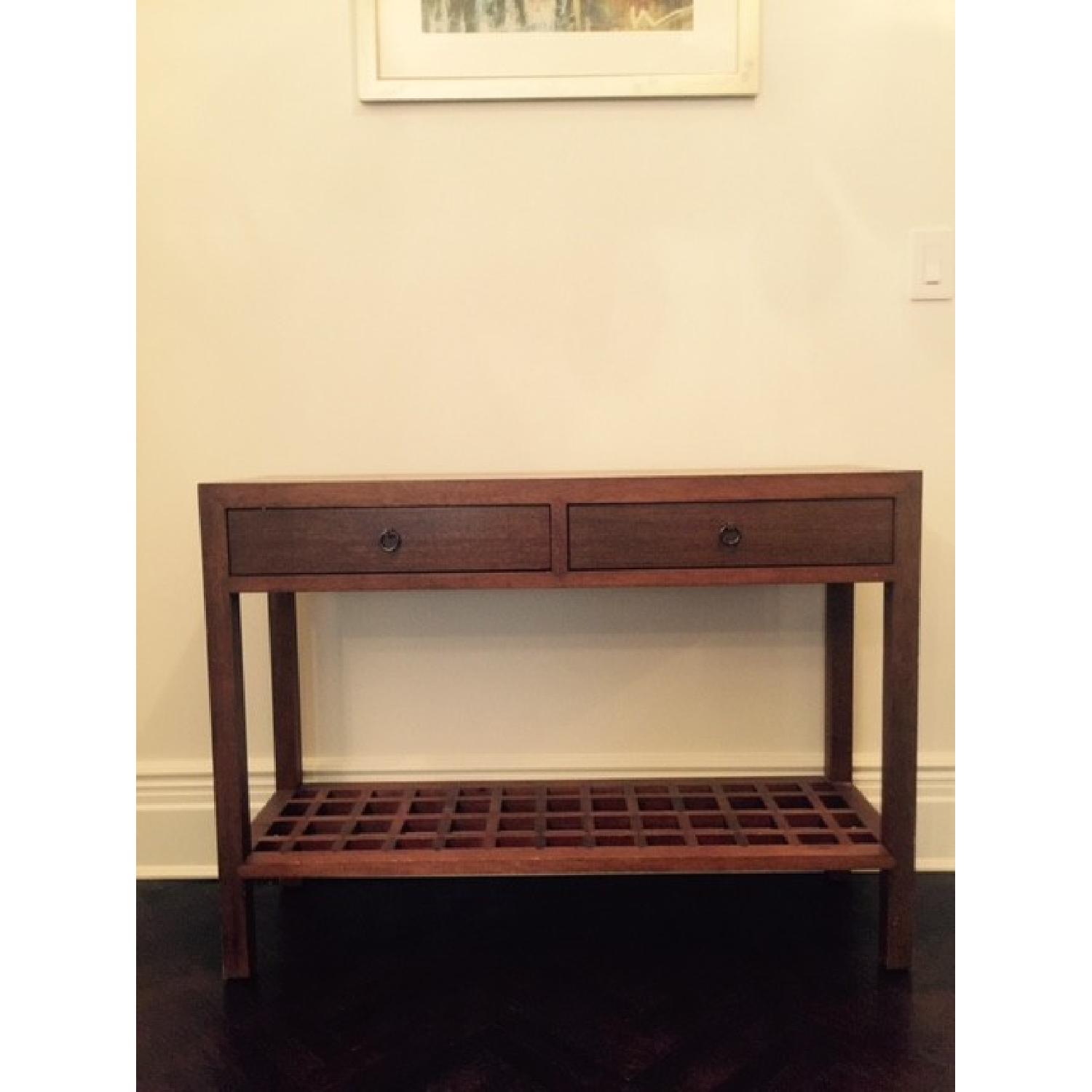 Scandinavian Entryway Console Table - image-1