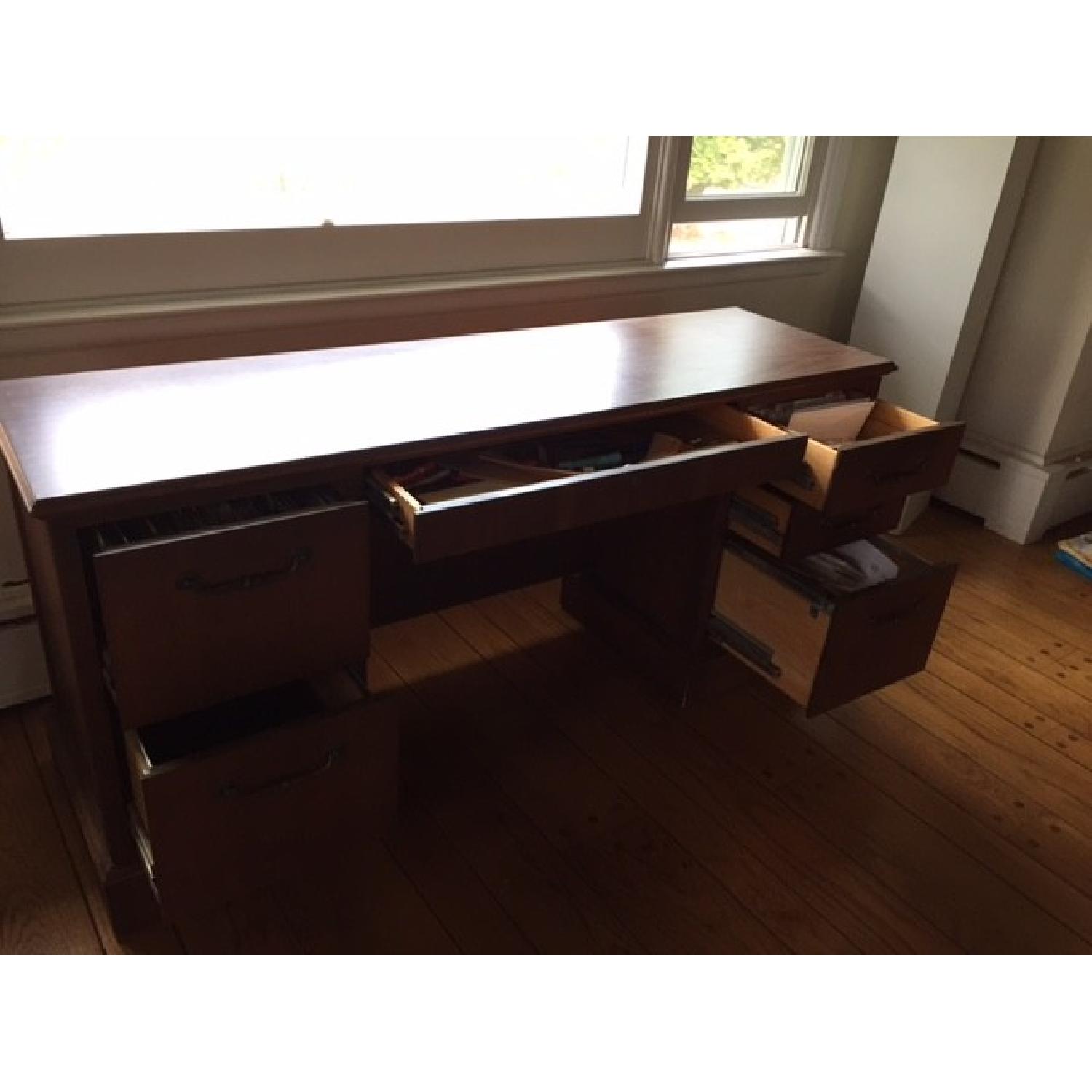 Alma Desk Company Executive Desk/Credenza AptDeco