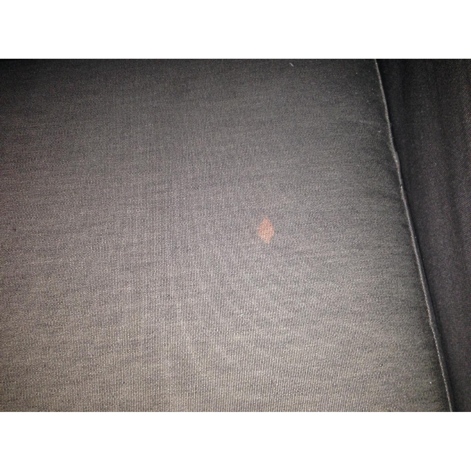 Ikea Karlstad Loveseat in Sivik Dark Grey AptDeco