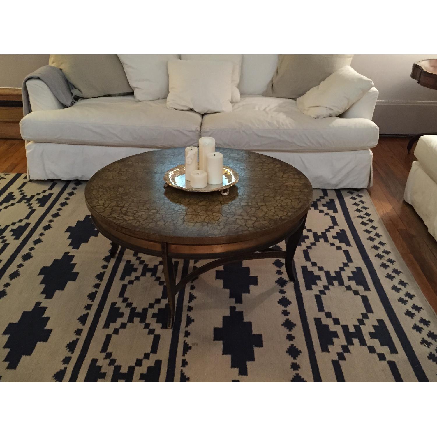 Vintage Round Coffee Table - image-1