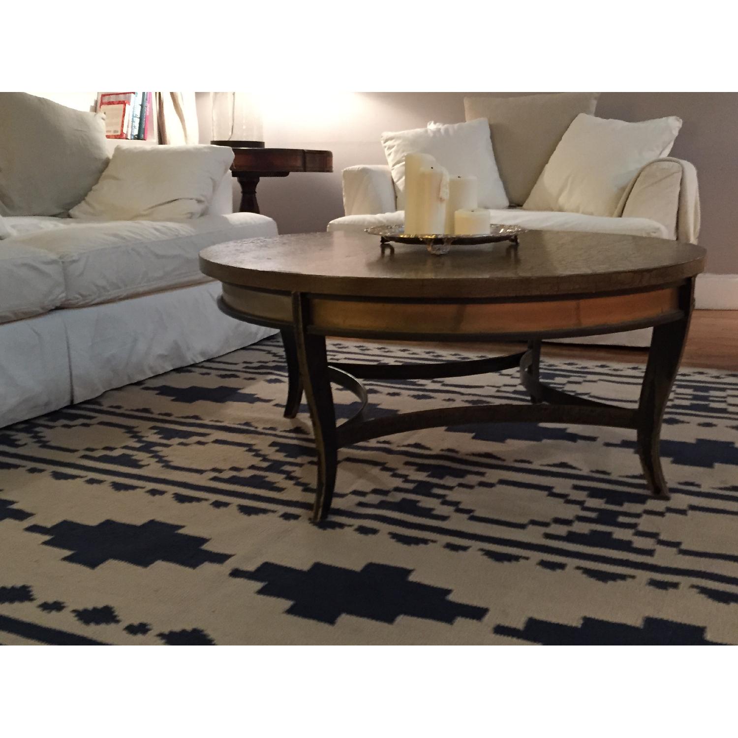 Vintage Round Coffee Table - image-2