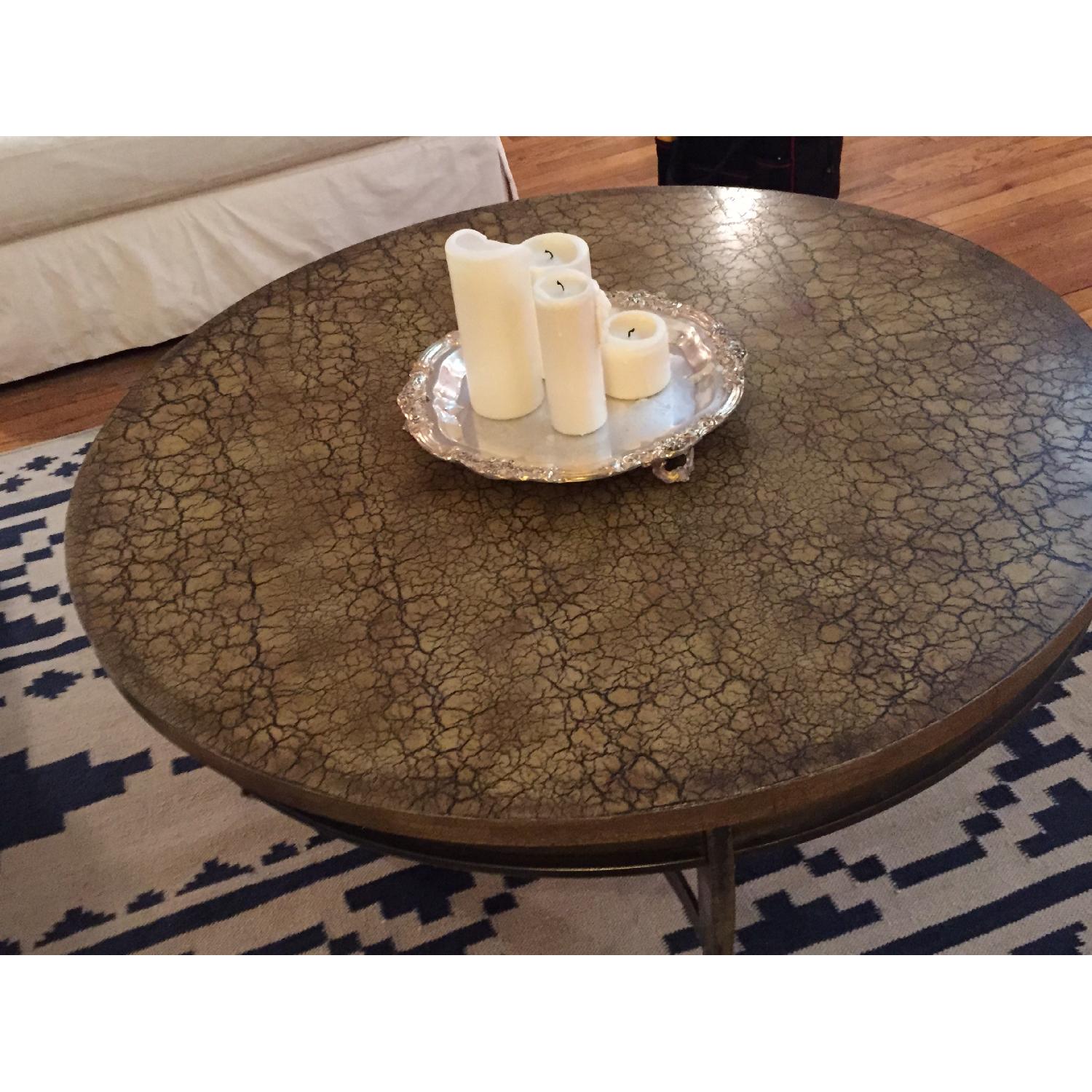 Vintage Round Coffee Table - image-4