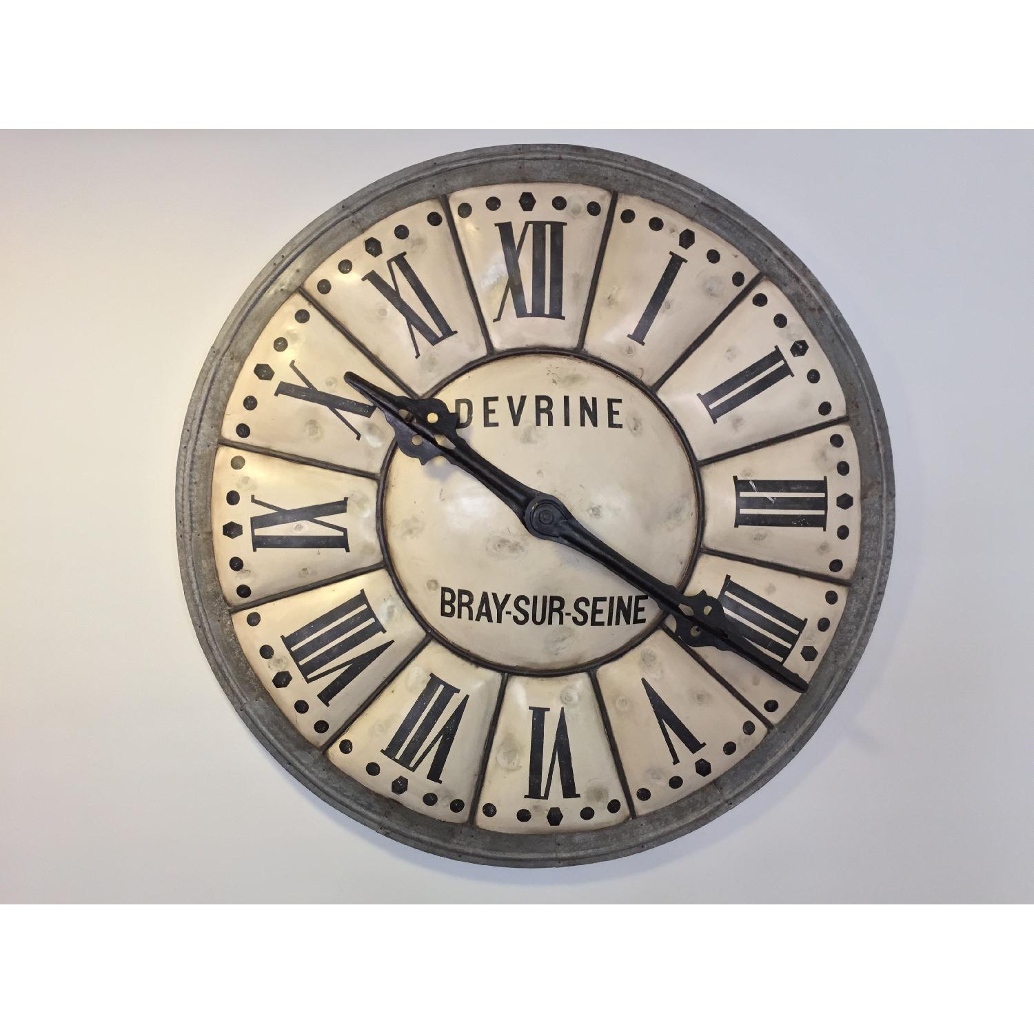 Restoration Hardware 5-Foot French Tower Clock - image-2