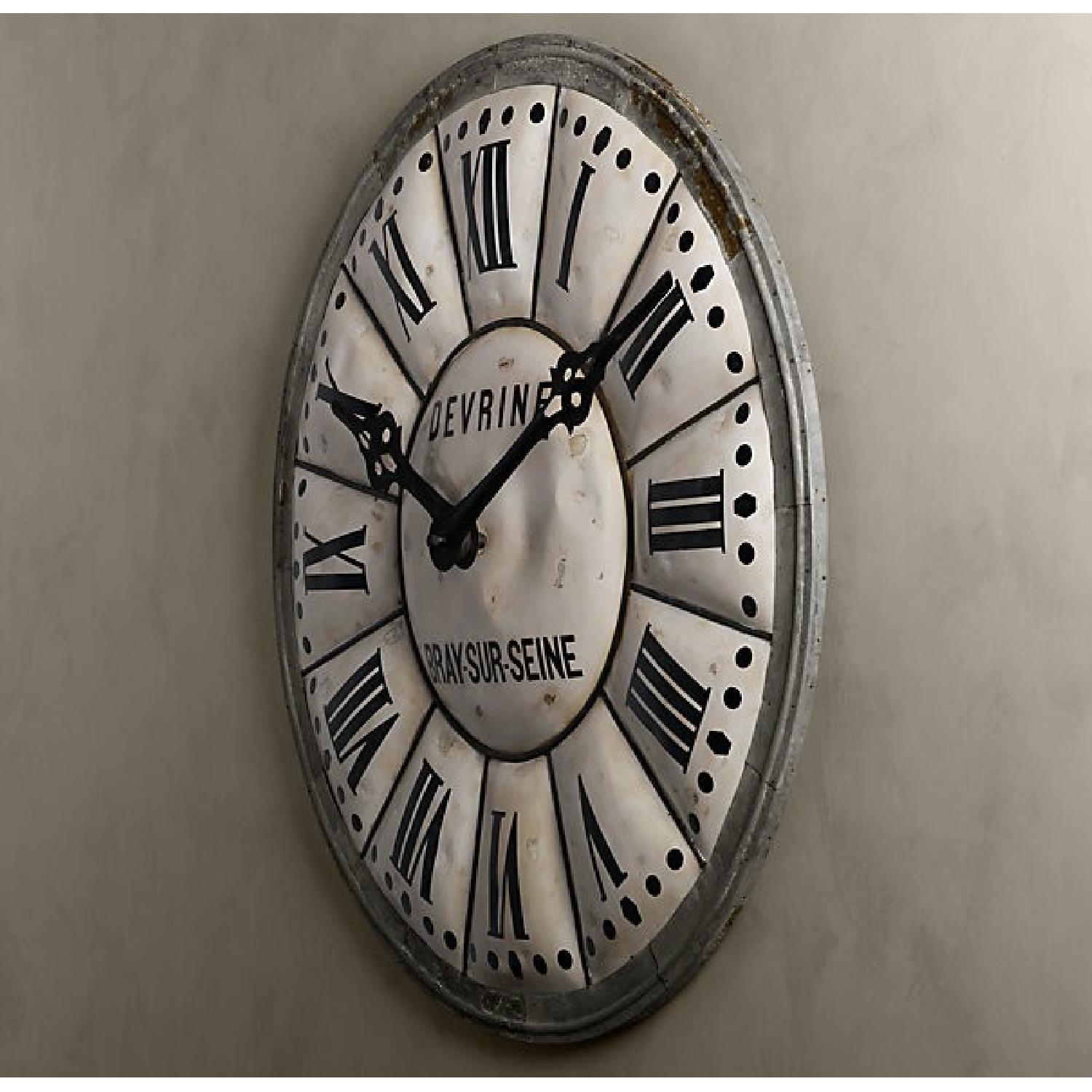 Restoration Hardware 5-Foot French Tower Clock - image-3