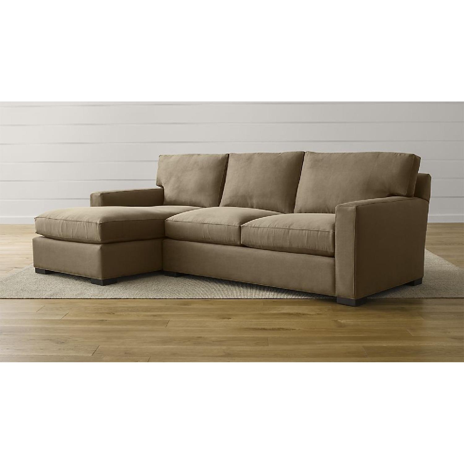 Crate & Barrel Axis II 2-Piece Sectional Sofa - image-1